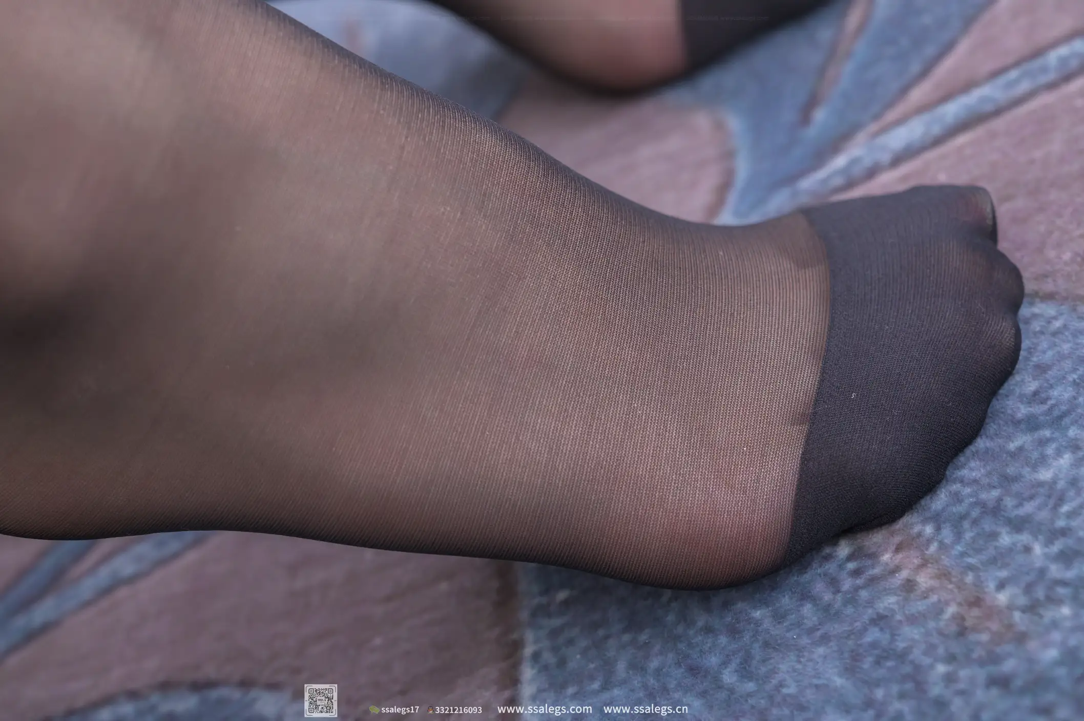 [Mzsock] NO.537 Su Su Black Stockings (below) Silk club#[127P]-1