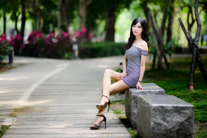 [Mzsock] NO.045 Bao Stockings and High Heels Beautiful Legs Outdoor Shot street photography#[79P]-2
