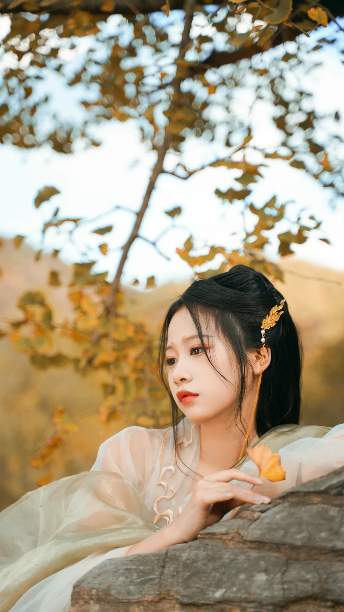 [艺图语] 2022.12.12 Vol.2664 – 银杏树下 旺旺小小舒#[39P]-17