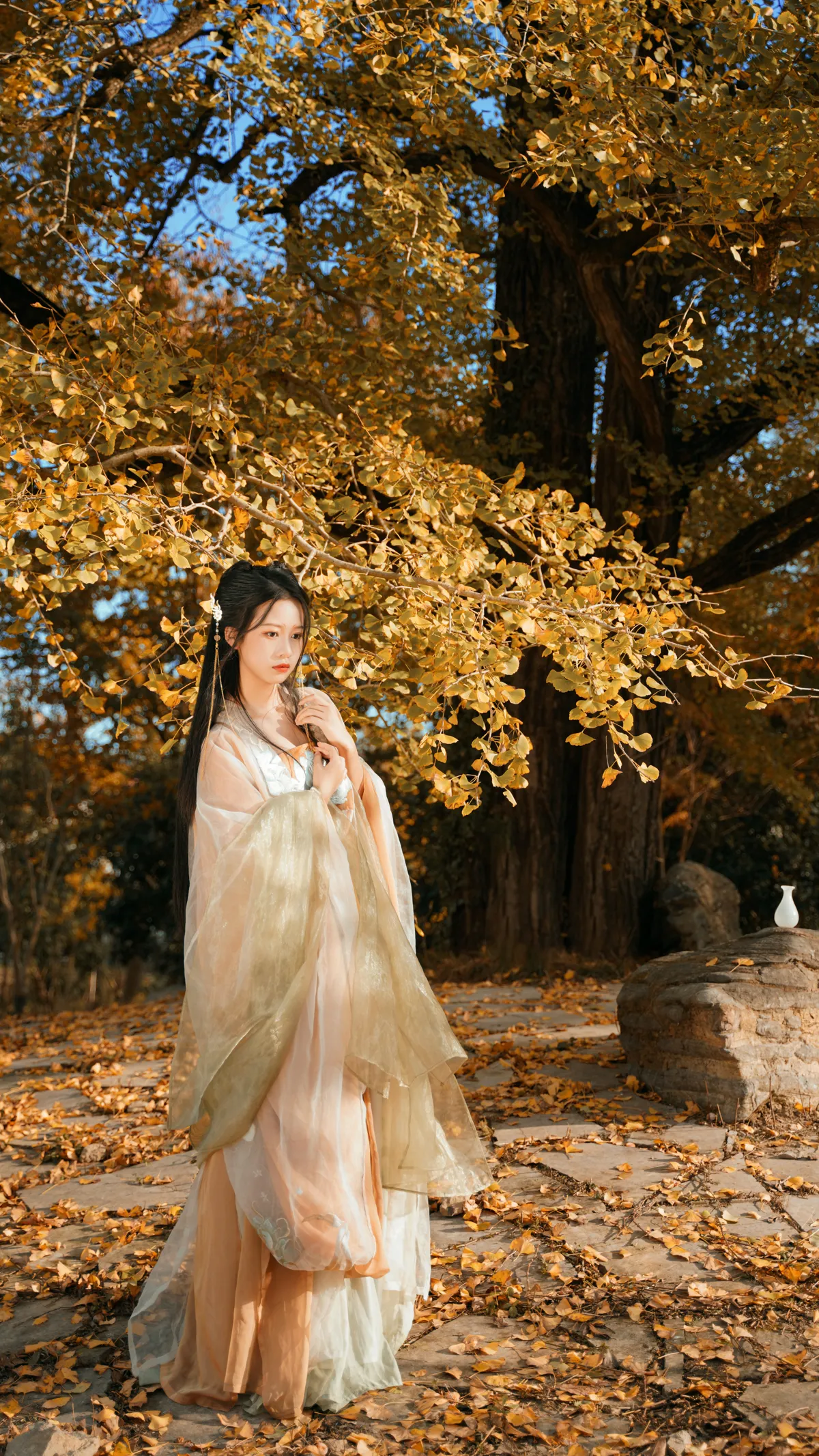 [艺图语] 2022.12.12 Vol.2664 – 银杏树下 旺旺小小舒#[39P]-20