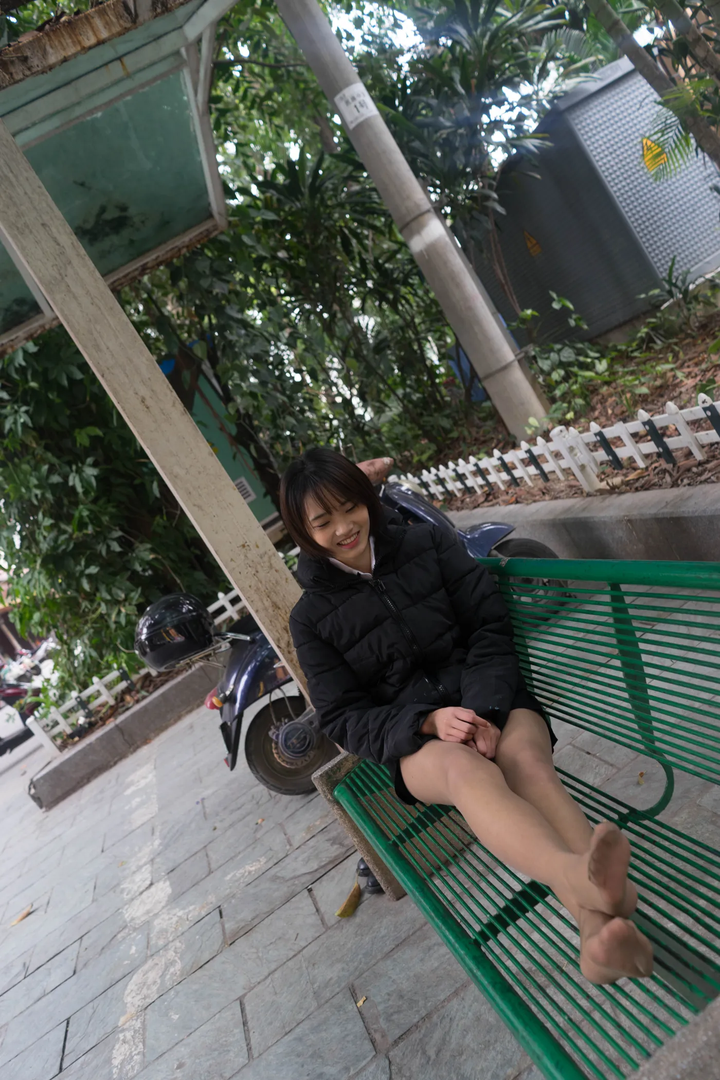 [爱美足] NO.001 高中妹子街边偶遇直接约拍不犹豫 街拍#[106P]-25