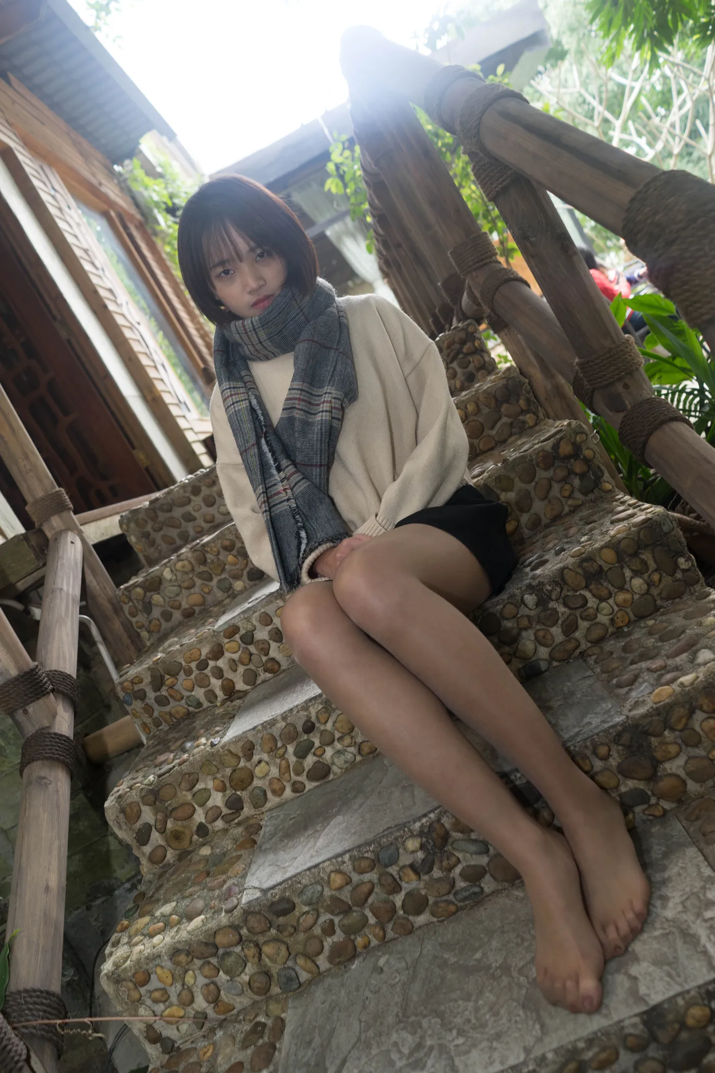 [爱美足] NO.001 高中妹子街边偶遇直接约拍不犹豫 街拍#[106P]-18
