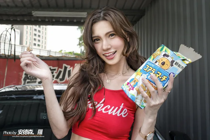 [爱美足] NO.111 蔡译心 洗车趴 高跟美腿外拍 街拍#[44P]-22