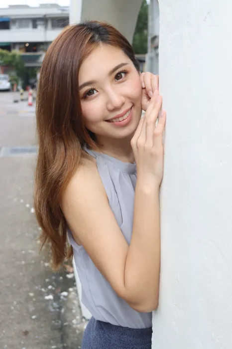 [爱美足] NO.093 長腿美模 Shuk Man 短裙 高跟美腿外拍 街拍#[101P]-10