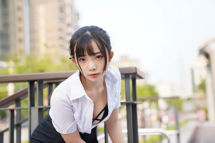 [爱美足] NO.078  陈家琳 OL短裙 高跟美腿外拍 街拍#[100P]-10