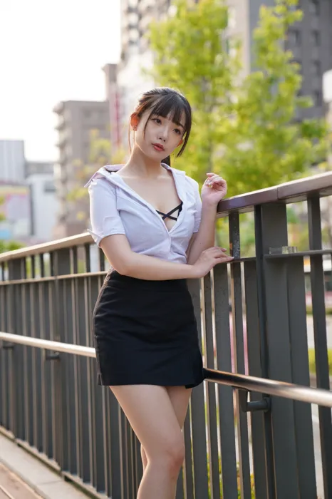 [爱美足] NO.078  陈家琳 OL短裙 高跟美腿外拍 街拍#[100P]-2
