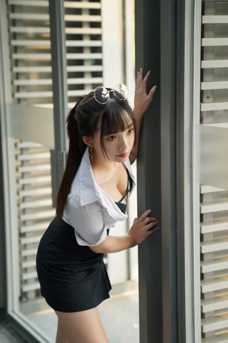 [爱美足] NO.078  陈家琳 OL短裙 高跟美腿外拍 街拍#[100P]-10