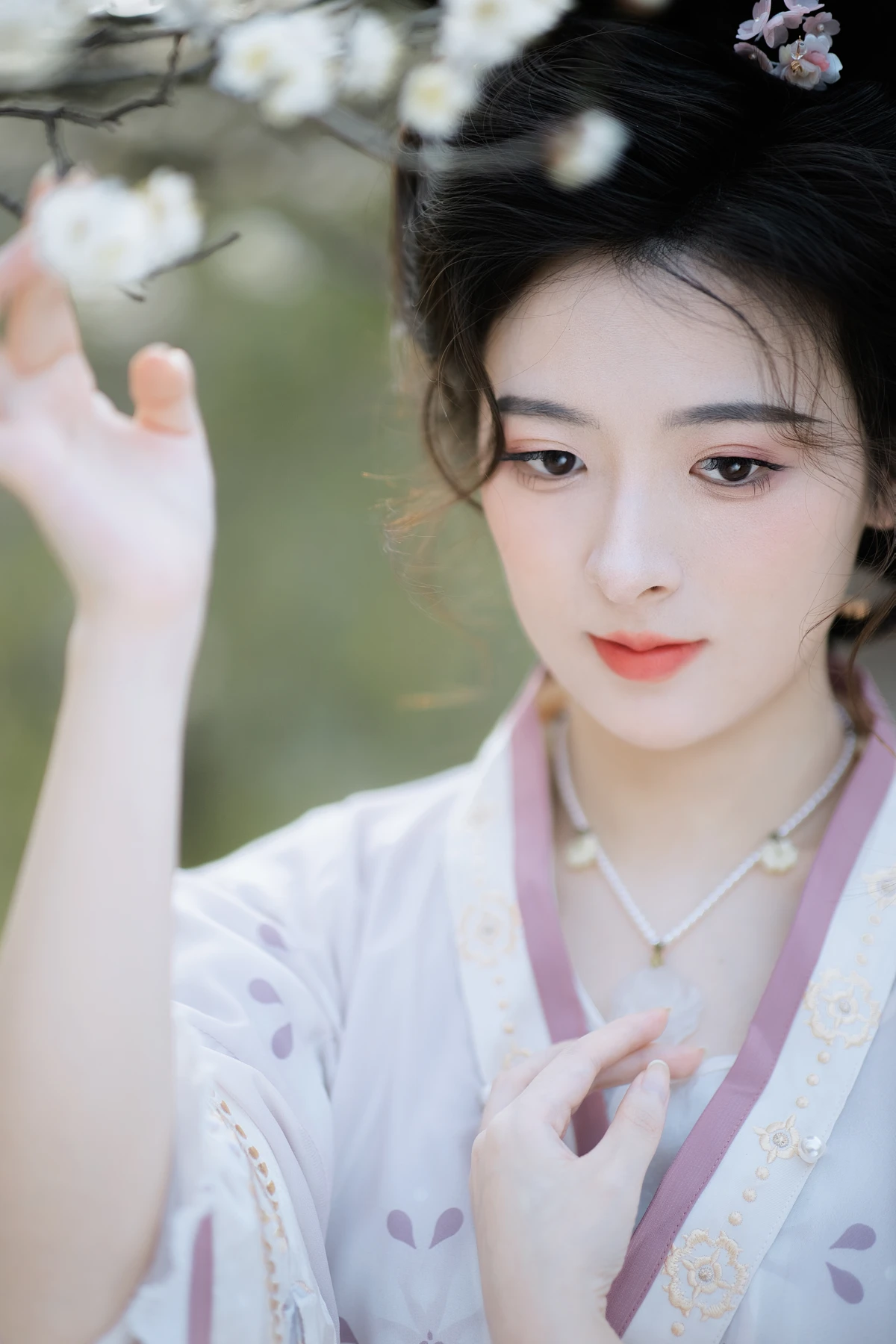 [艺图语] 2023.03.08 Vol.3022 初春探梅 明姝菜菜#[46P]-6