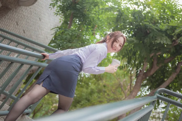 [爱美足] NO.164 林华 OL制服 高跟美腿外 街拍#[42P]-36