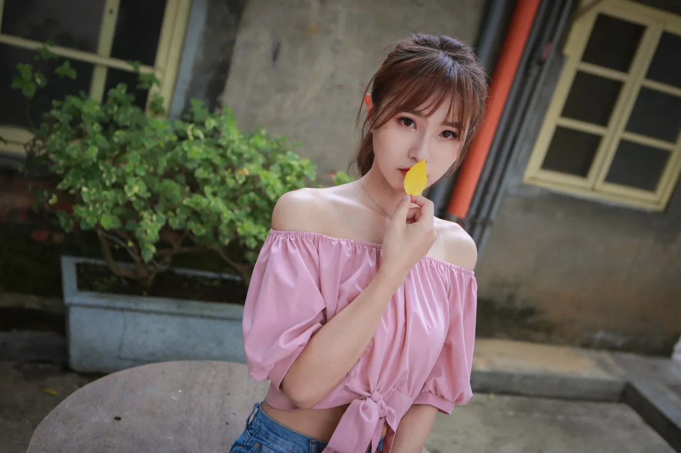 [爱美足] NO.103 郭思敏 唯美牛仔裤高跟 街拍#[48P]-6