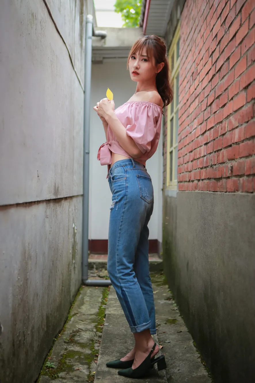 [爱美足] NO.103 郭思敏 唯美牛仔裤高跟 街拍#[48P]-12