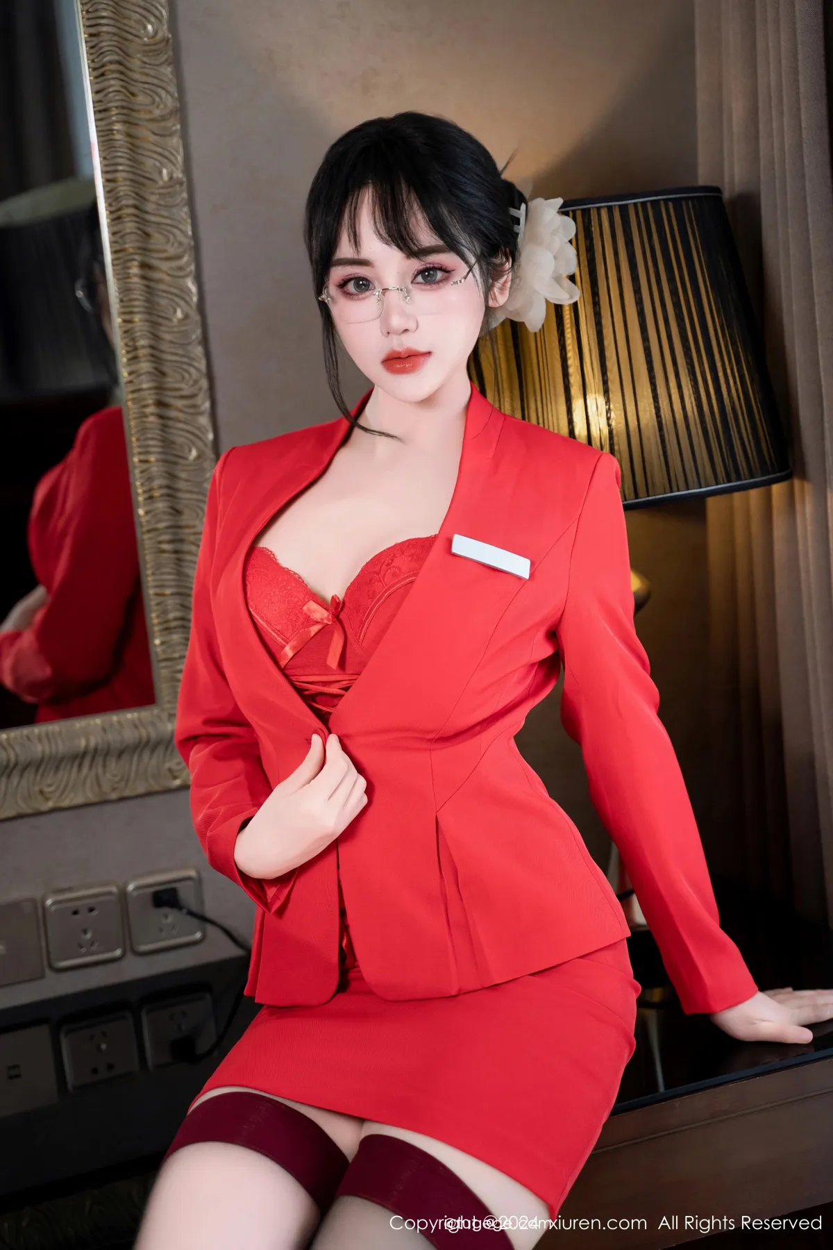[秀人网] 2024.04.09 No.8360 汐汐爱吃草莓#[61P]-11