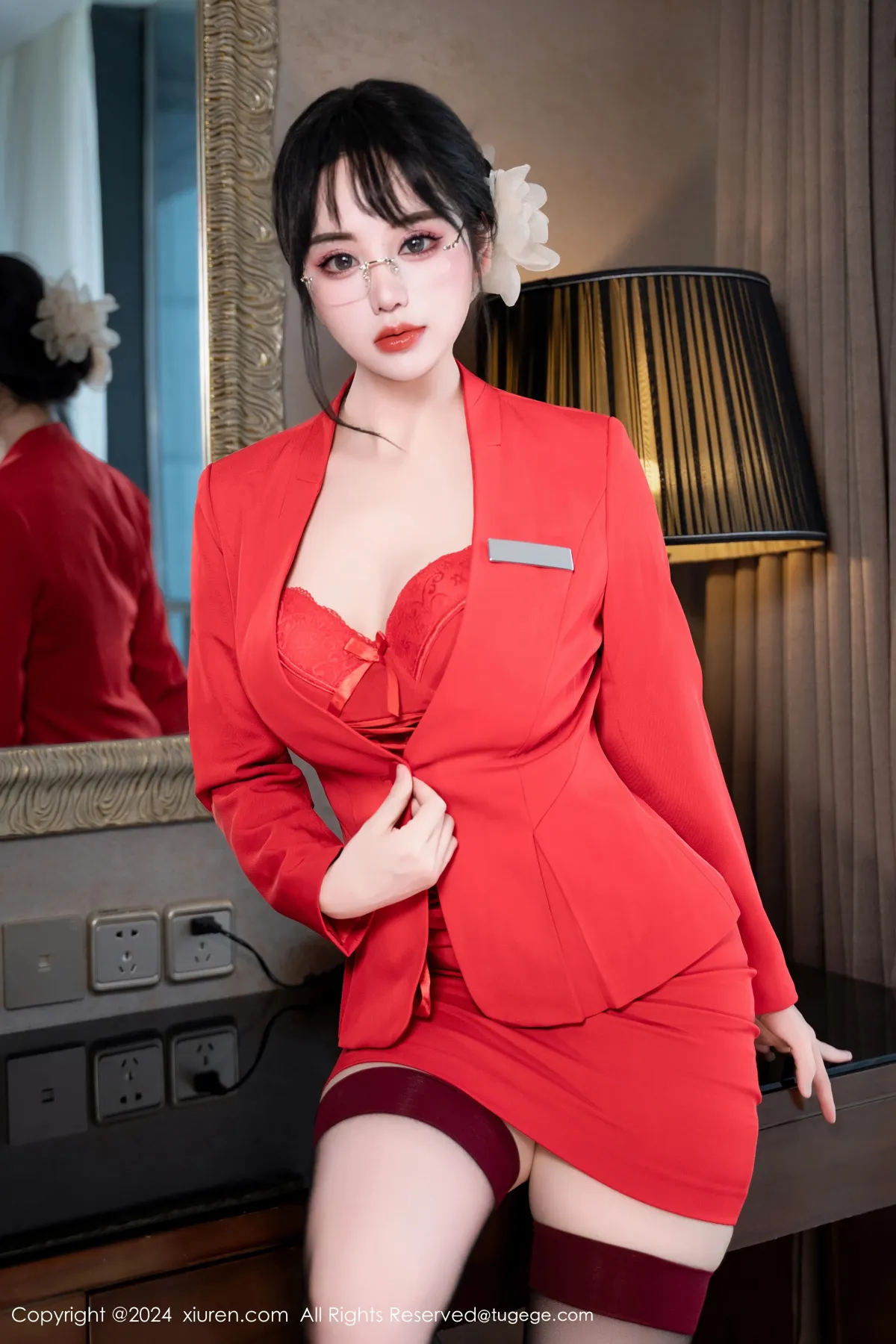 [秀人网] 2024.04.09 No.8360 汐汐爱吃草莓#[61P]-12