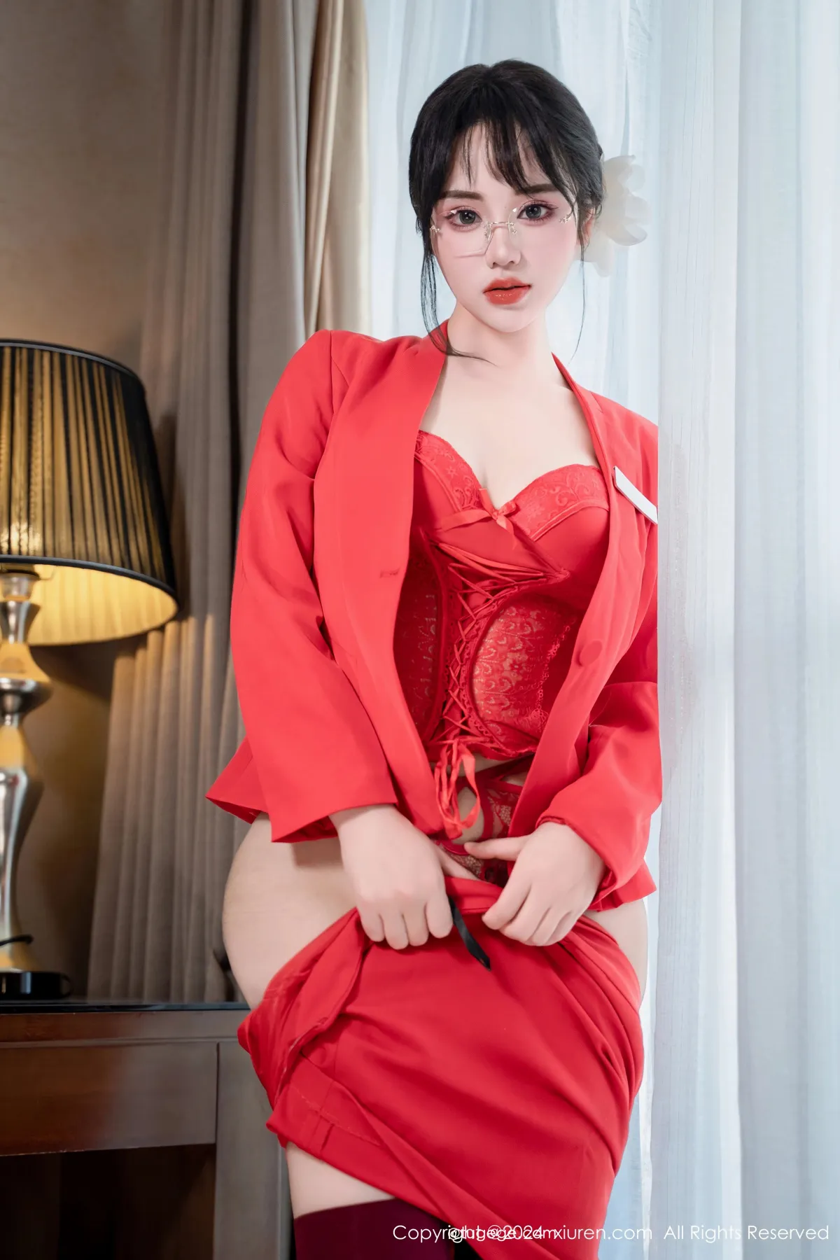 [秀人网] 2024.04.09 No.8360 汐汐爱吃草莓#[61P]-20