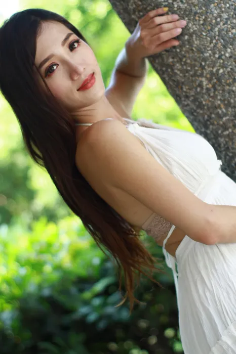 [爱美足] NO.039 Go Go 白色小禮服 高跟美腿外拍 街拍#[106P]-10