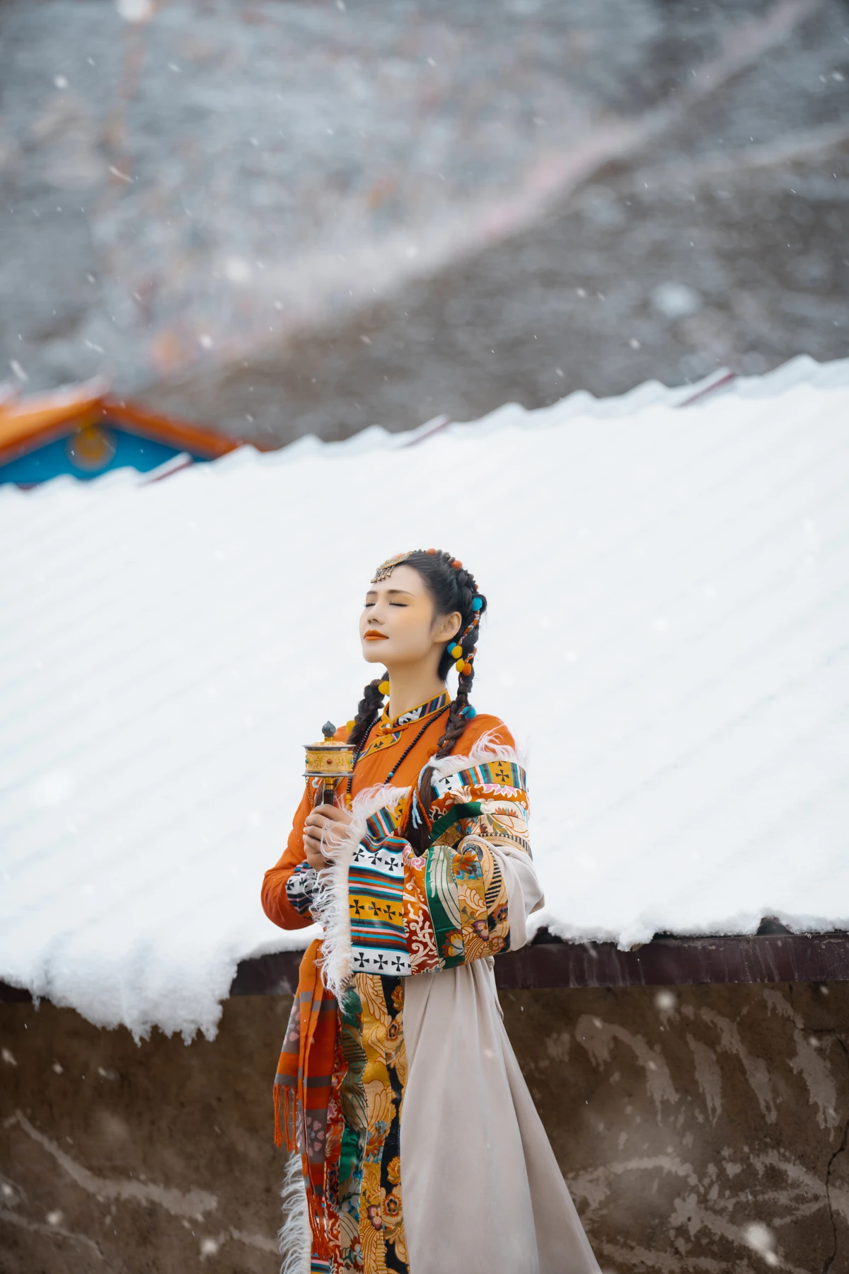 [艺图语] 2023.02.08 Vol.3000 下雪天 谢阿玲#[27P]-9