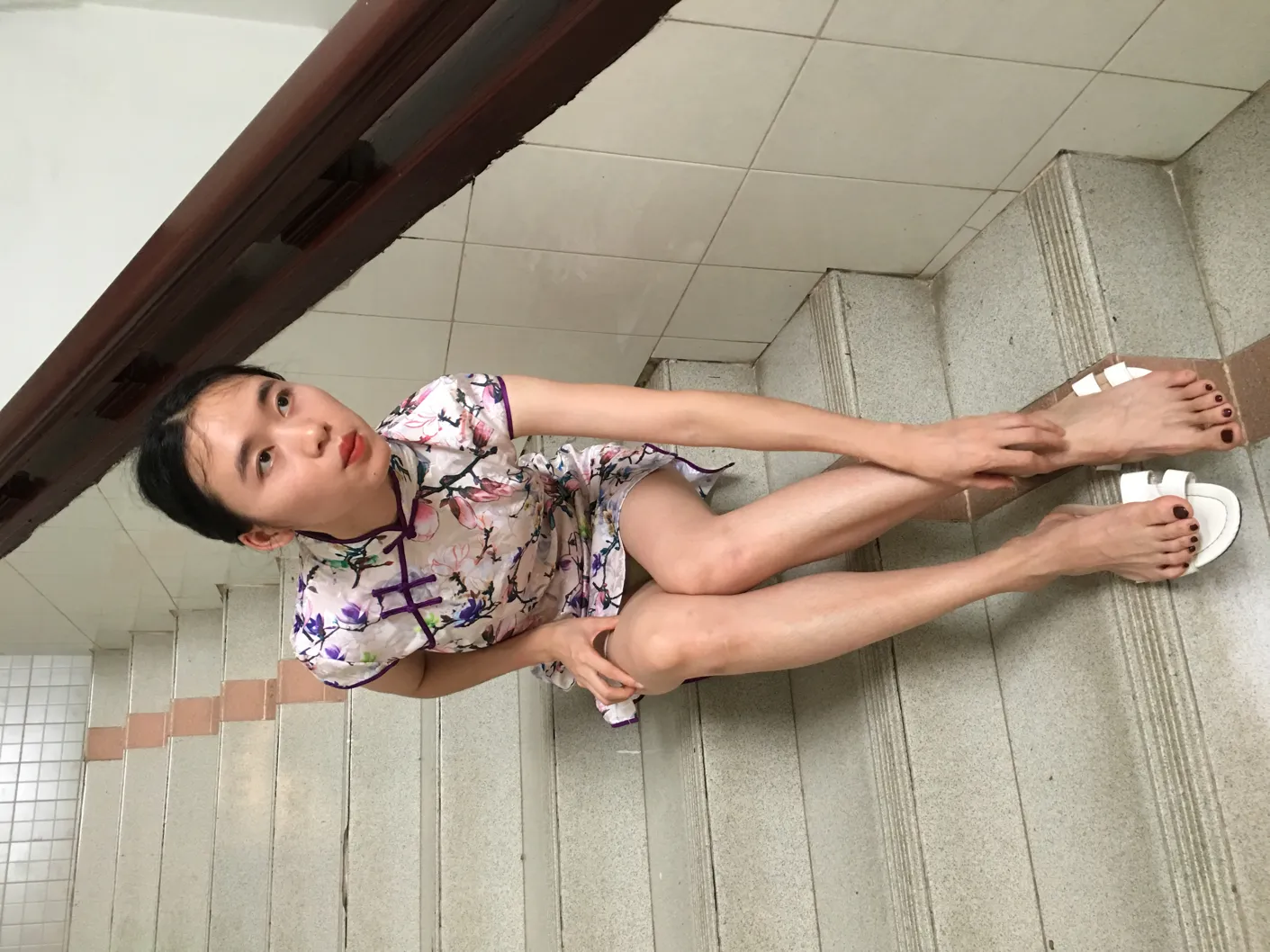 [爱美足] NO.021 男科医生小石的超嫩美足长腿网球场写真 街拍#[80P]-11