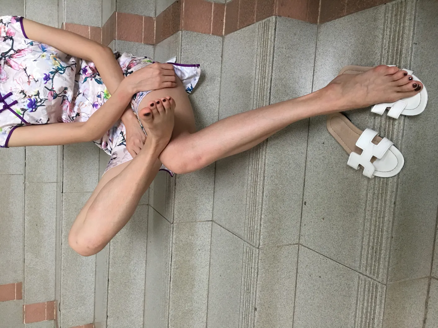 [爱美足] NO.021 男科医生小石的超嫩美足长腿网球场写真 街拍#[80P]-20