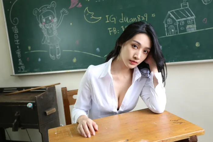 [爱美足] NO.058  段璟乐 教师黑丝 高跟美腿旅拍 街拍#[59P]-15