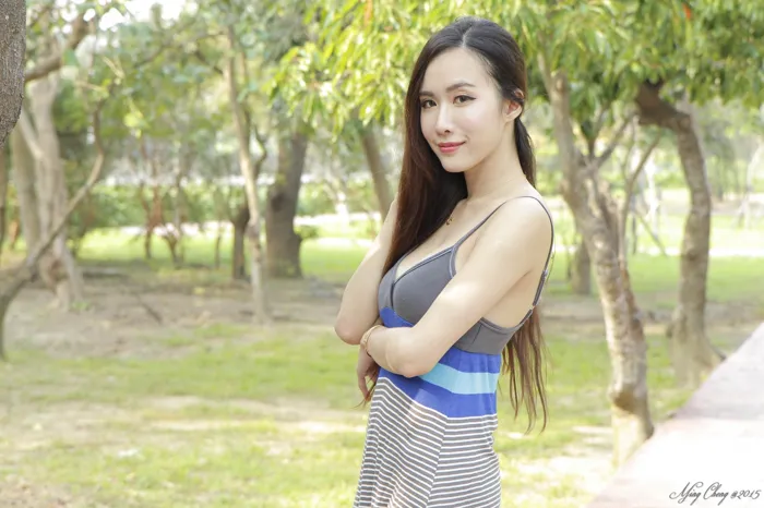 [Mzsock] NO.048 Dora Yanxi elegant dress high heels beautiful legs outdoor shot street photography#[51P]-1