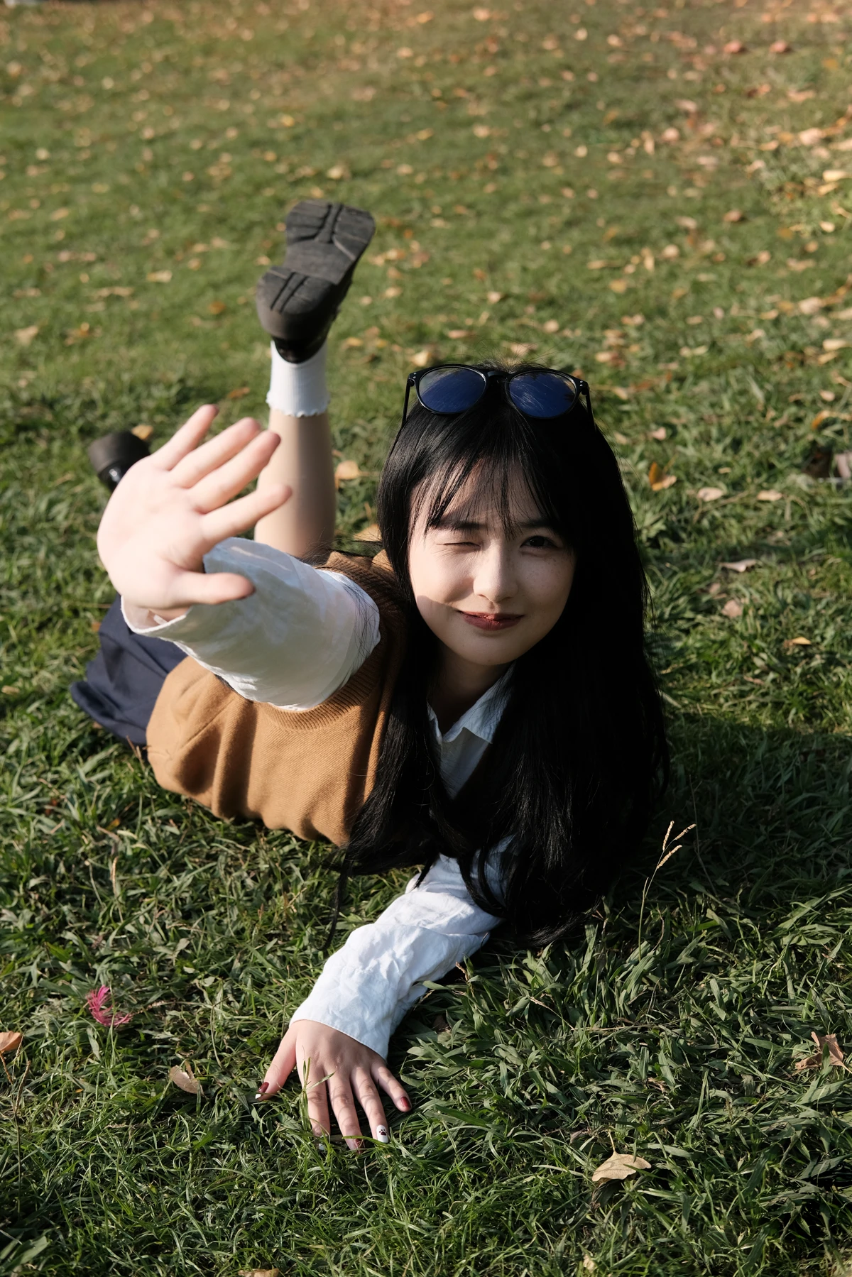 [艺图语] 2023.01.12 Vol.2897 秋游进行时 小怡妹妹cute#[36P]-12