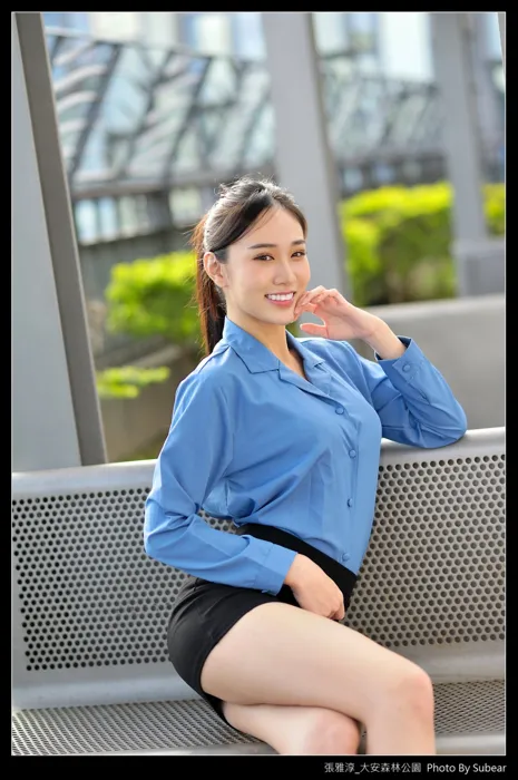 [爱美足] NO.091 张雅淳 大安森林 高跟美腿外拍 街拍#[54P]-26