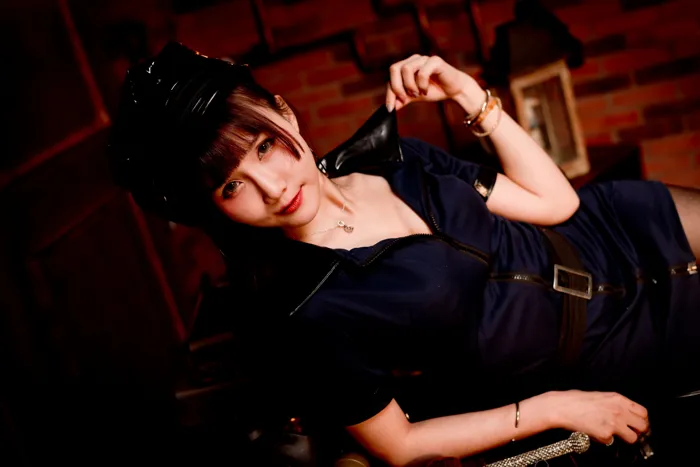 [爱美足] NO.116 乔乔儿 黑丝制服 街拍#[52P]-18
