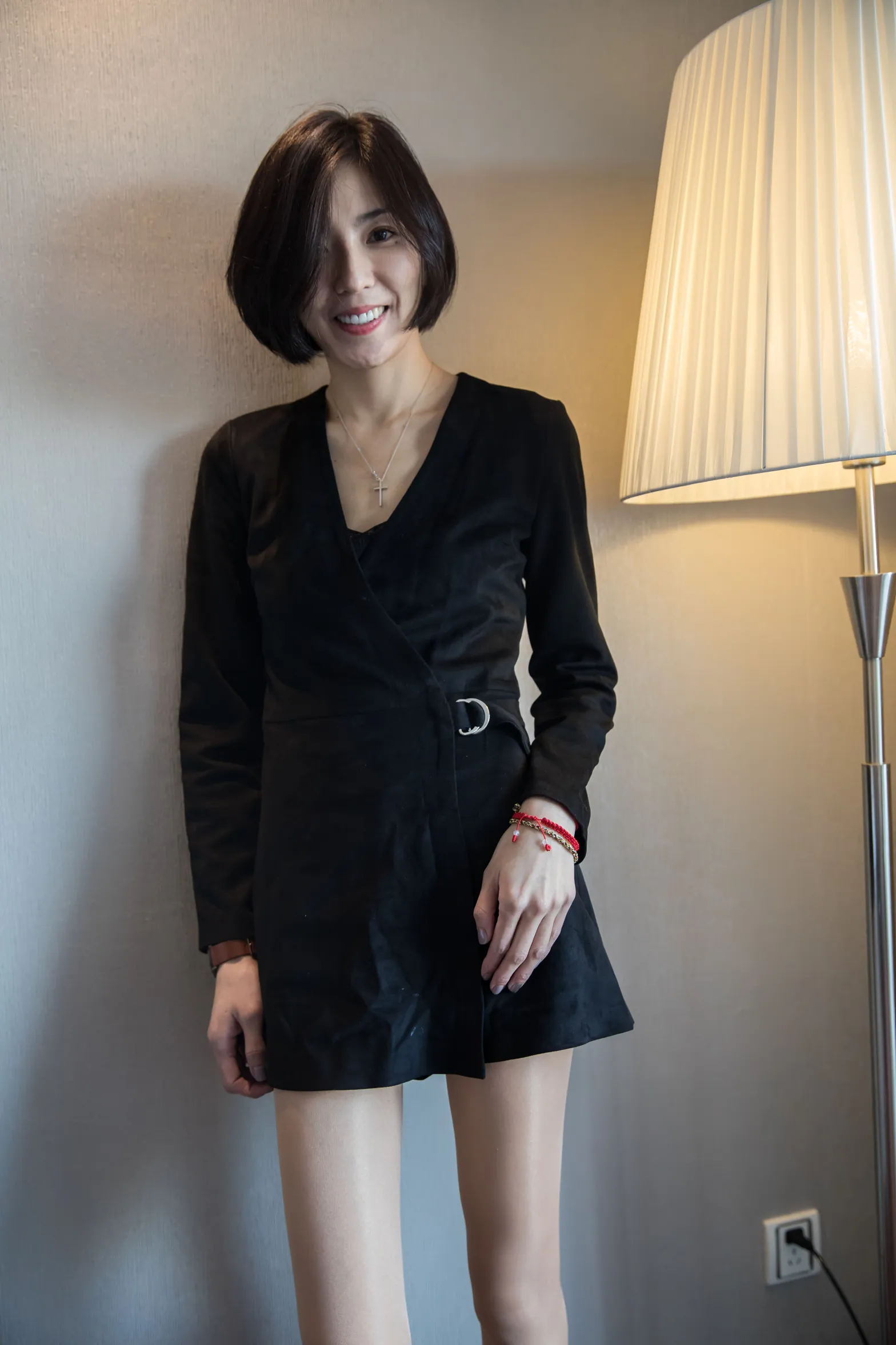 [爱美足] NO.120 酒店骨感美女肉丝高跟 街拍#[88P]-28