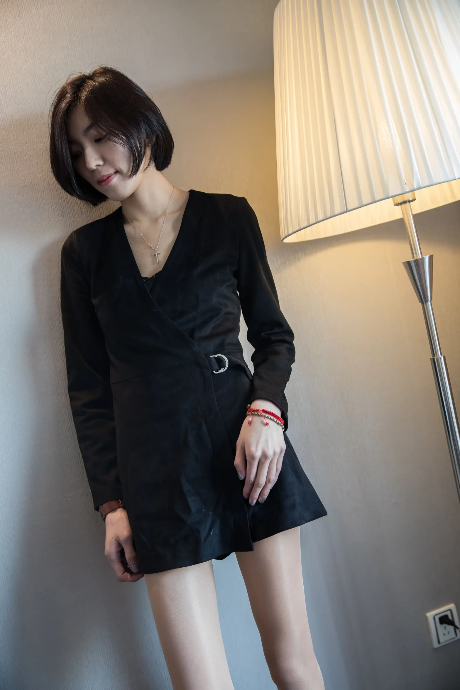 [爱美足] NO.120 酒店骨感美女肉丝高跟 街拍#[88P]-30