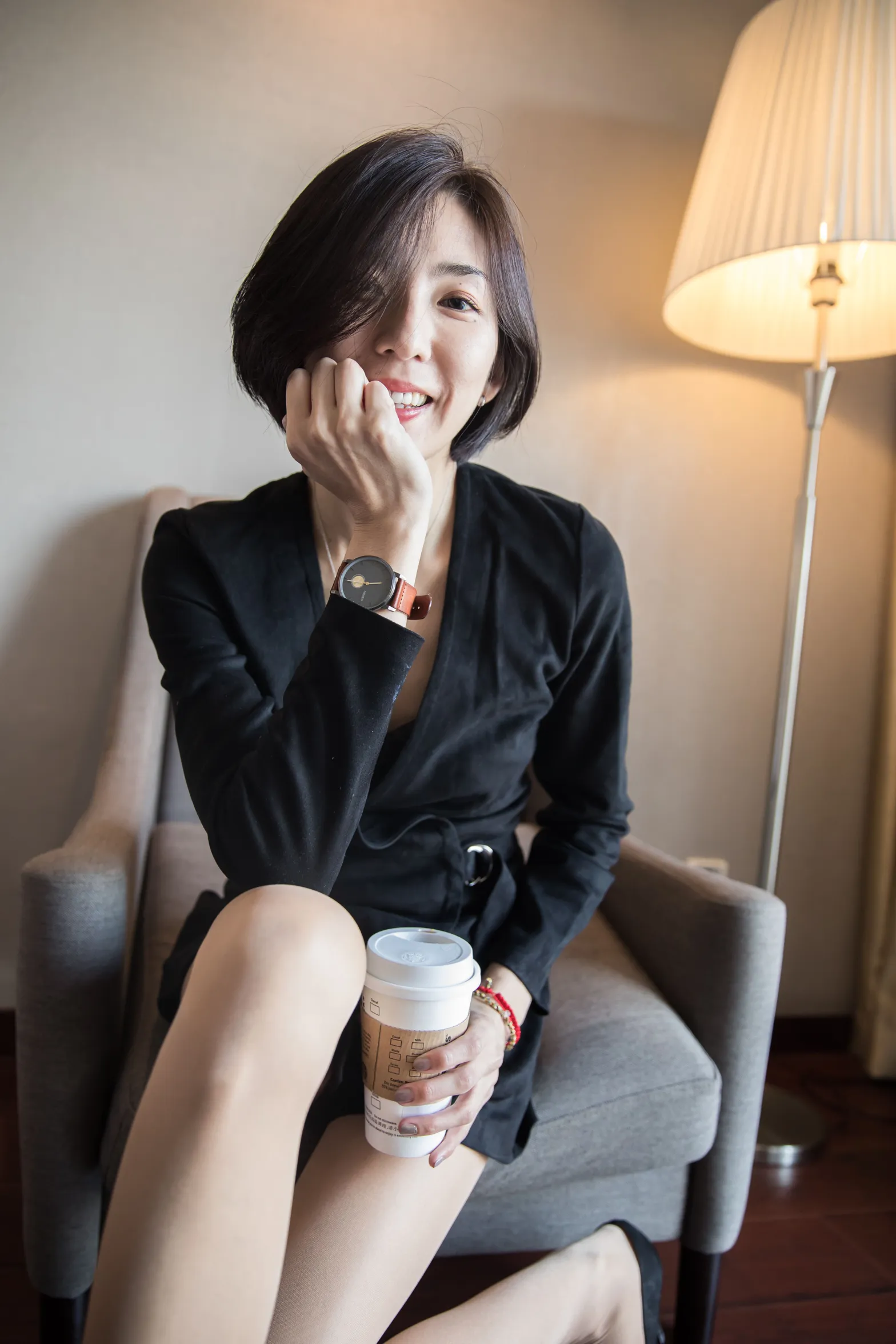 [爱美足] NO.120 酒店骨感美女肉丝高跟 街拍#[88P]-28