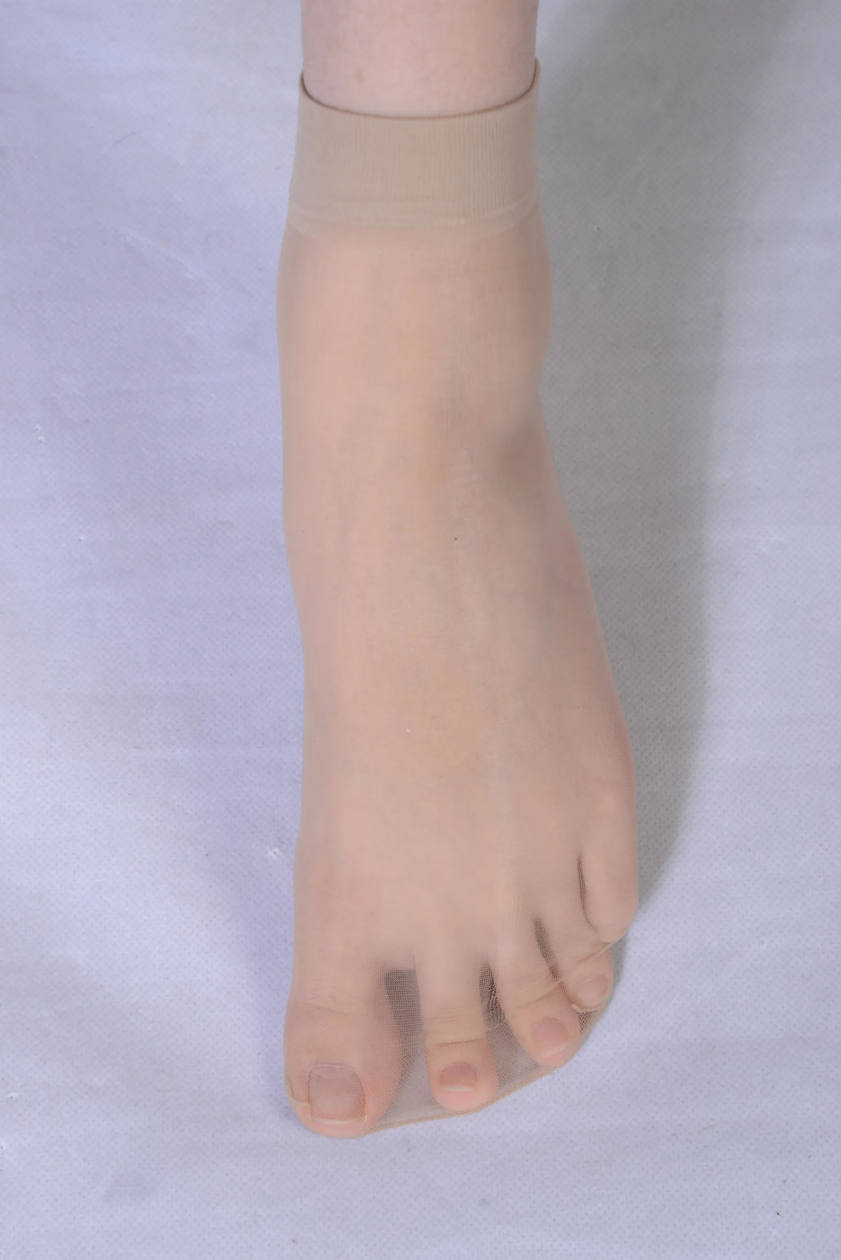 [爱美足] NO.123 红色包臀裙短丝 街拍#[48P]-6