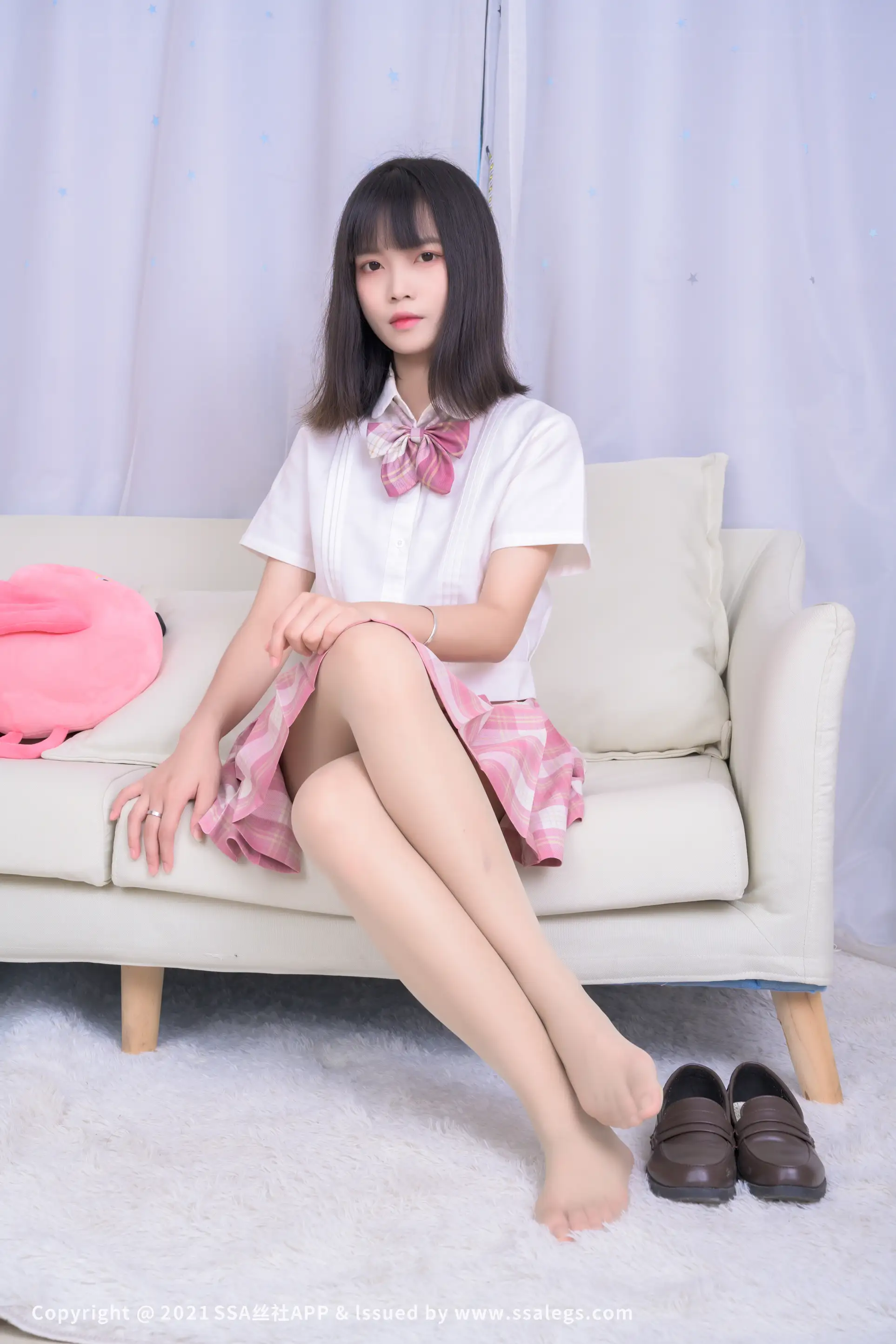[爱美足] NO.700 模特丹丹的肉丝袜美脚(上) 丝社#[106P]-34