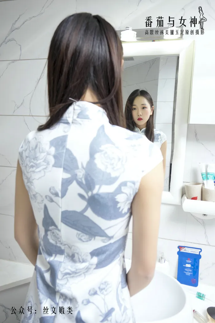 [Mzsock] NO.038 Xiaoru’s high-cut cheongsam street photography#[96P]-3