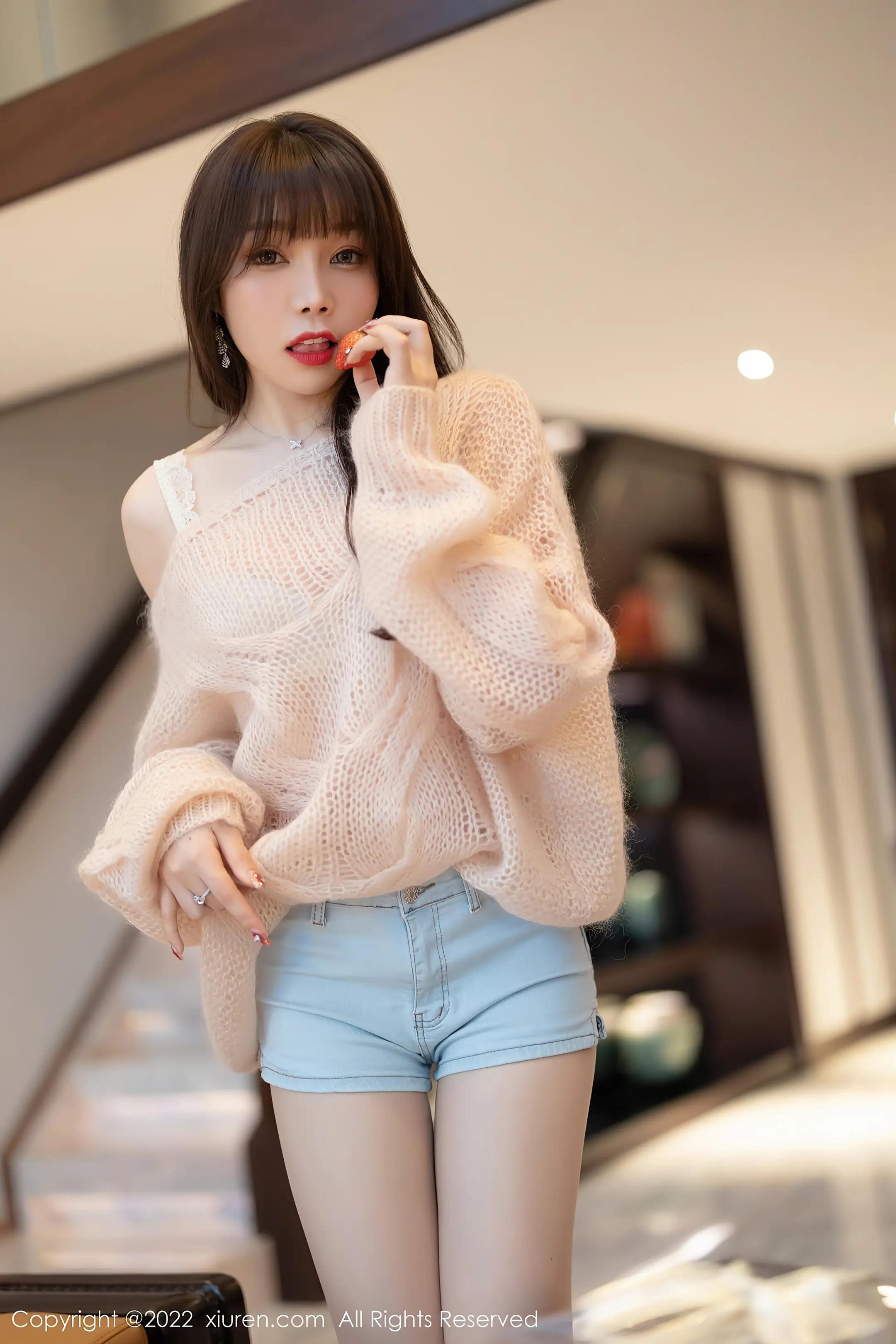 [秀人网] 2022.01.07 – NO.4435 芝芝Booty#[95P]-16