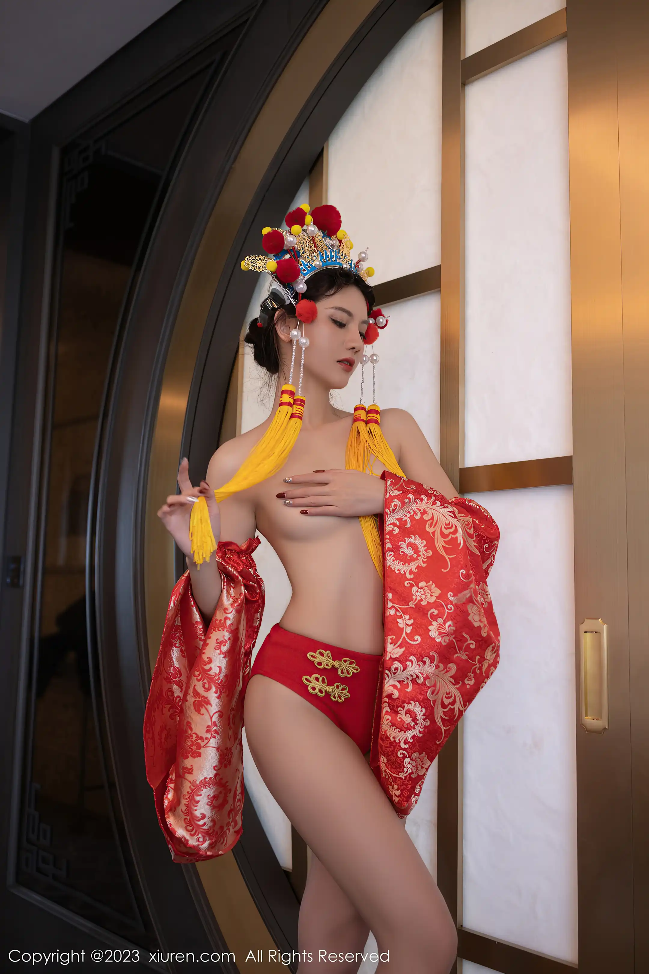 [秀人网] 2023.02.22 NO.6308 就是阿朱啊#[82P]-12