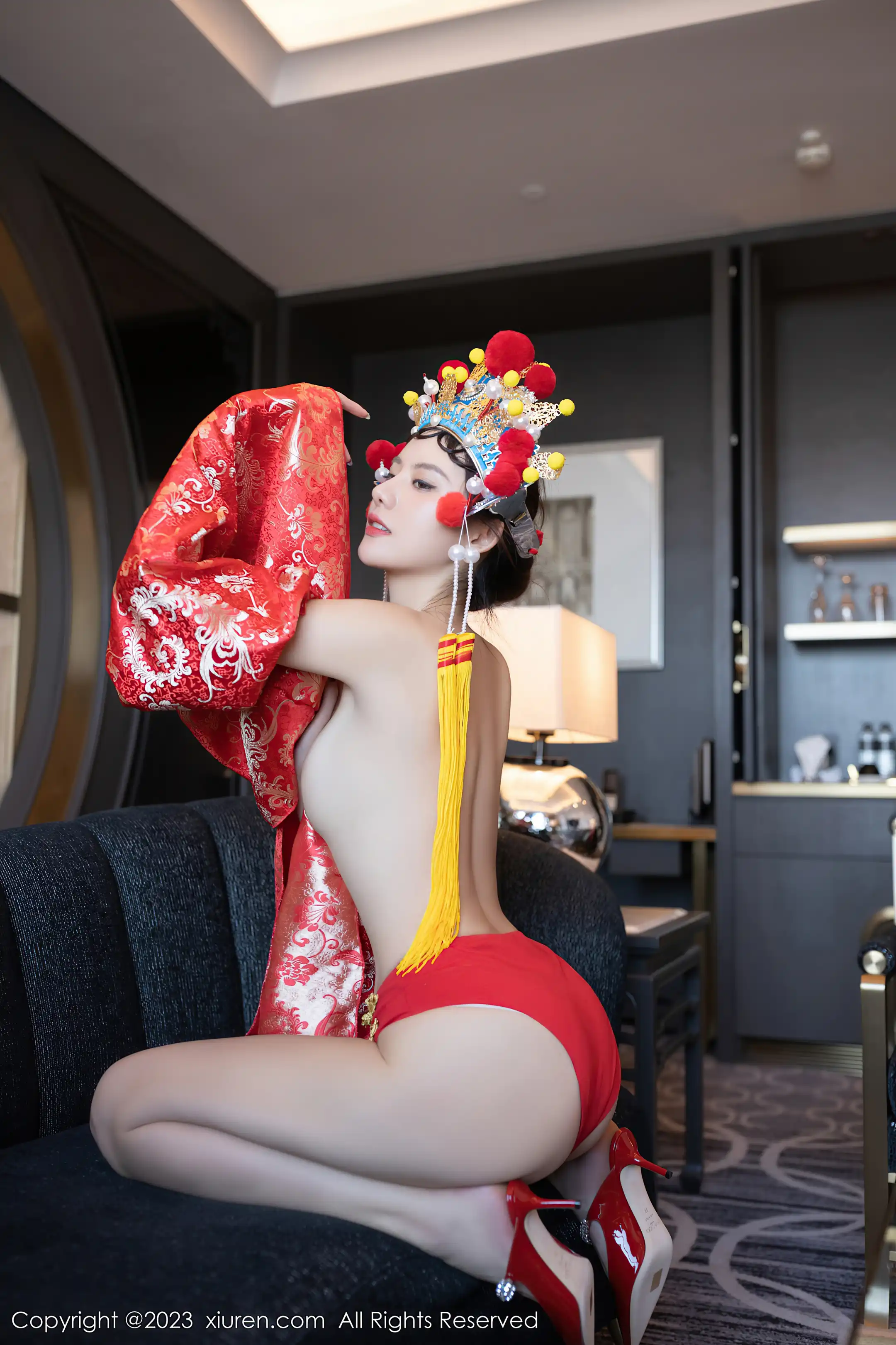 [秀人网] 2023.02.22 NO.6308 就是阿朱啊#[82P]-19