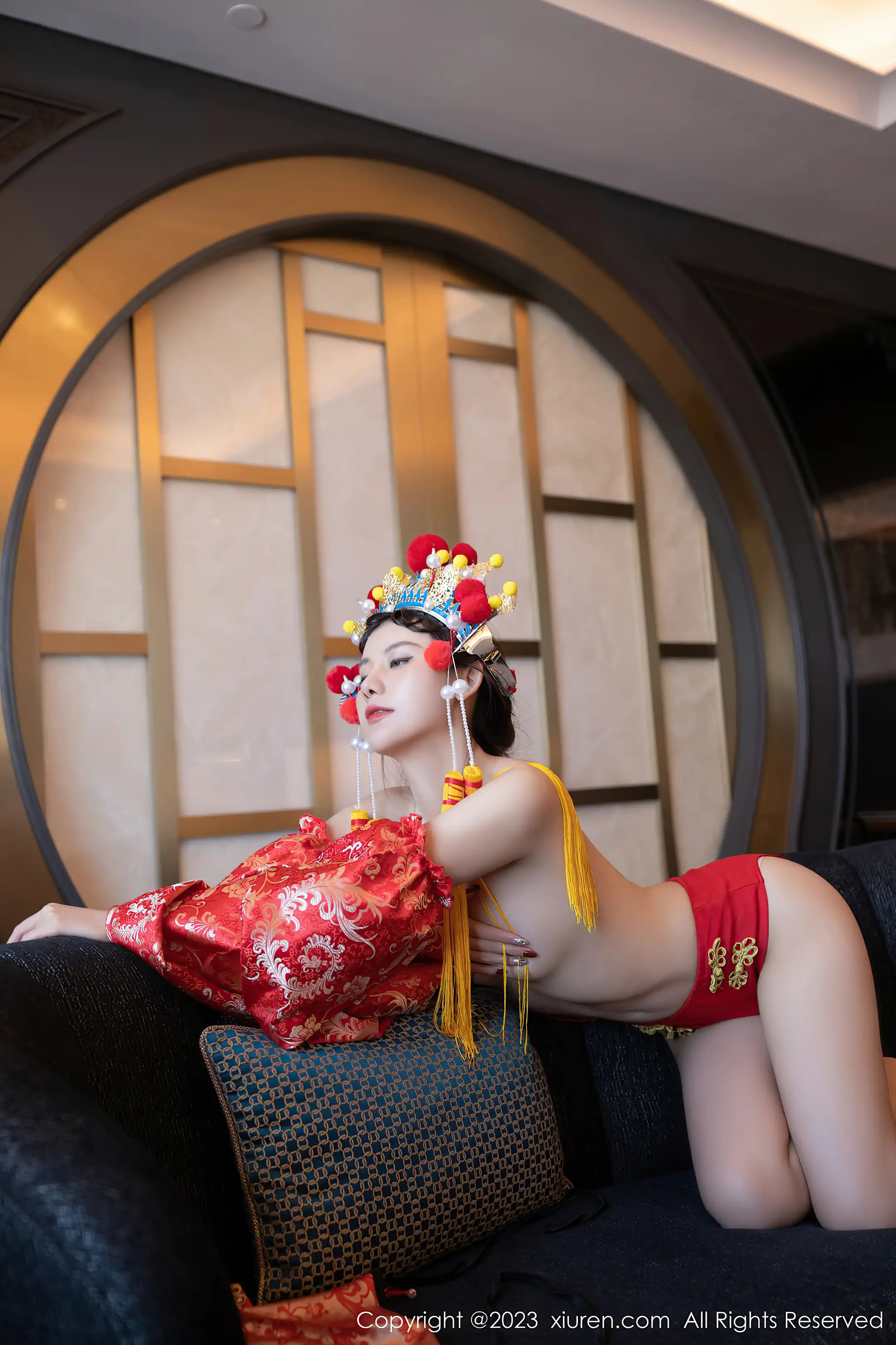 [秀人网] 2023.02.22 NO.6308 就是阿朱啊#[82P]-21