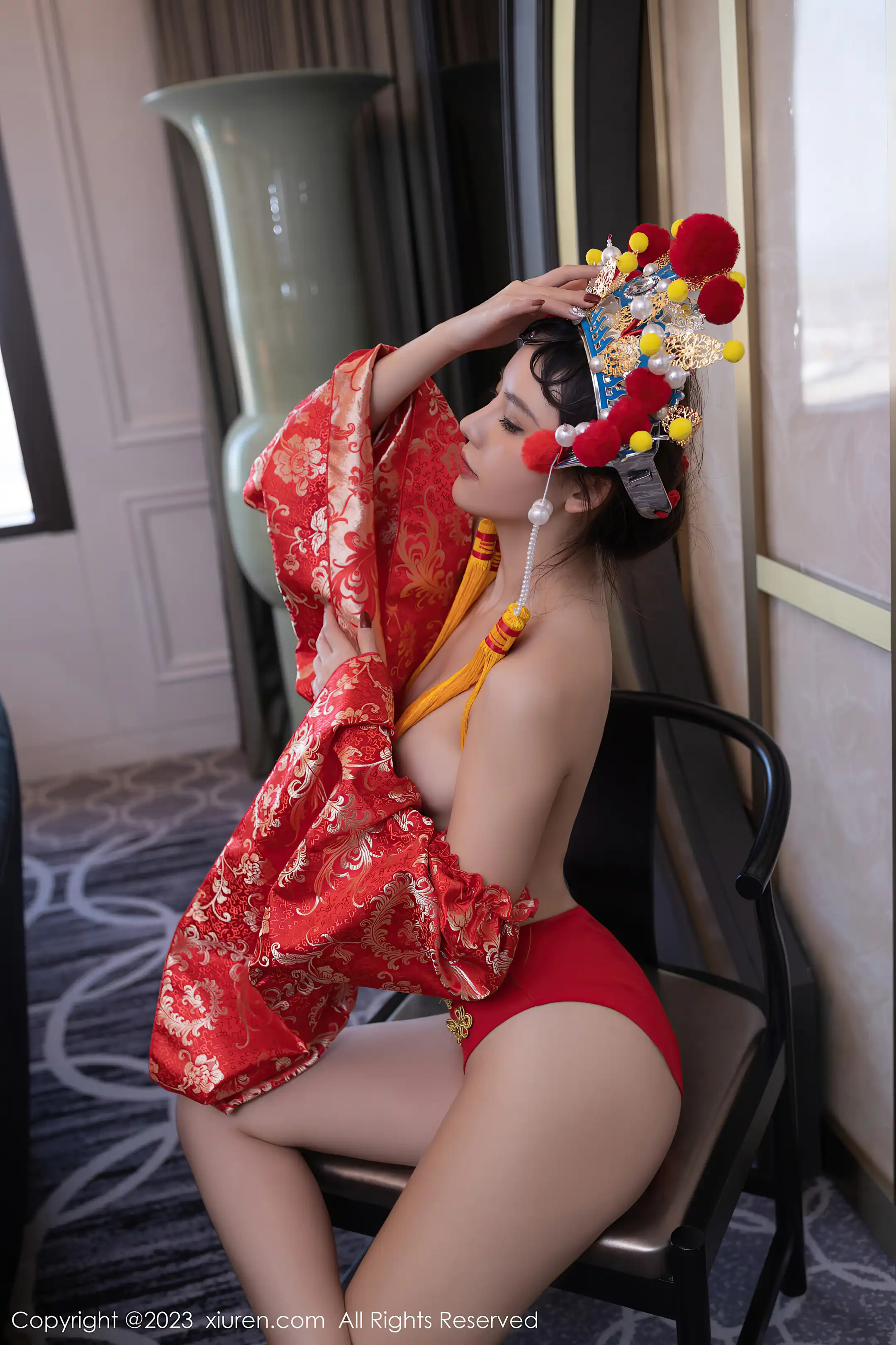[秀人网] 2023.02.22 NO.6308 就是阿朱啊#[82P]-34