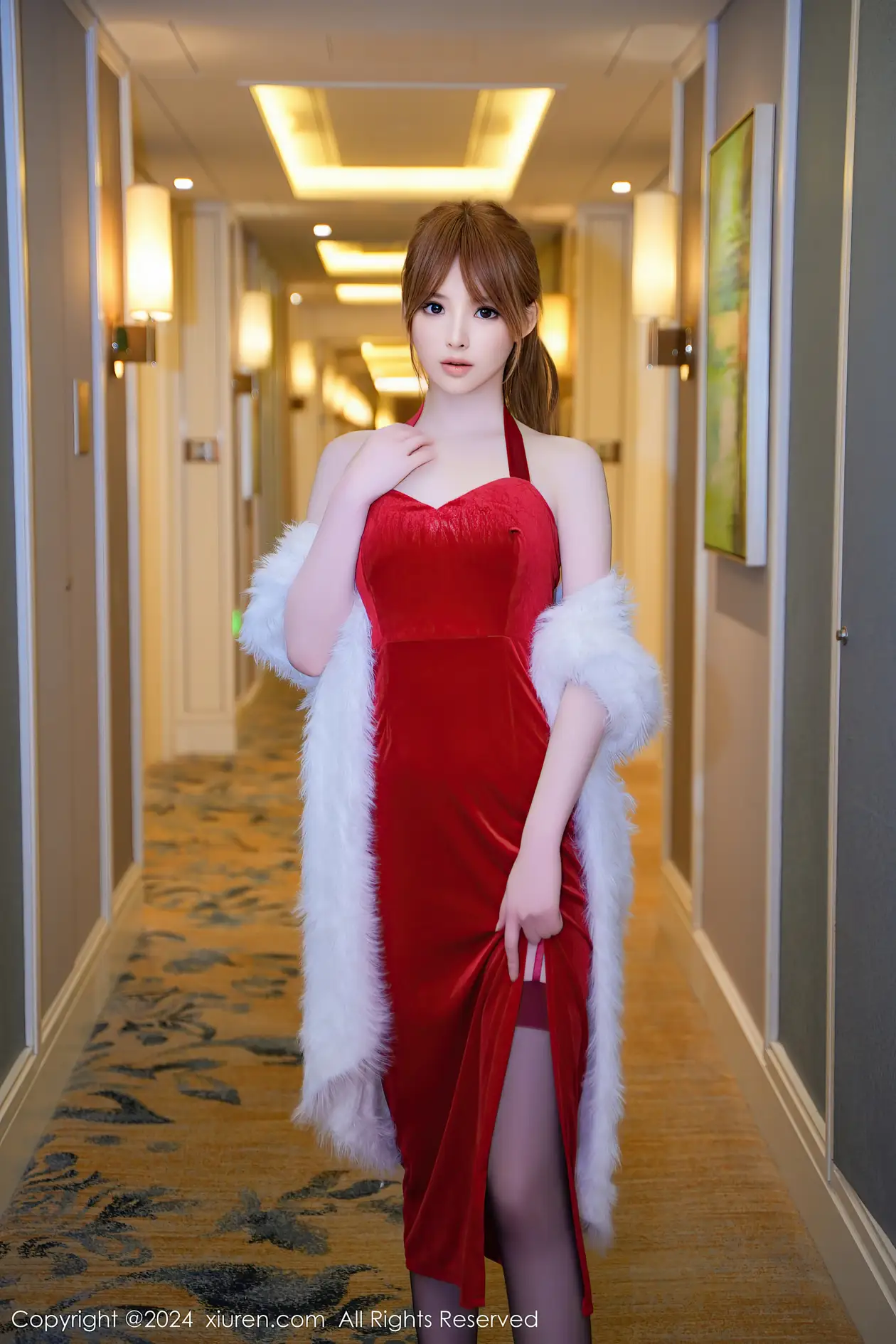 [秀人网] 2024.01.31 NO.8040 梦灵儿Mini#[63P]-3