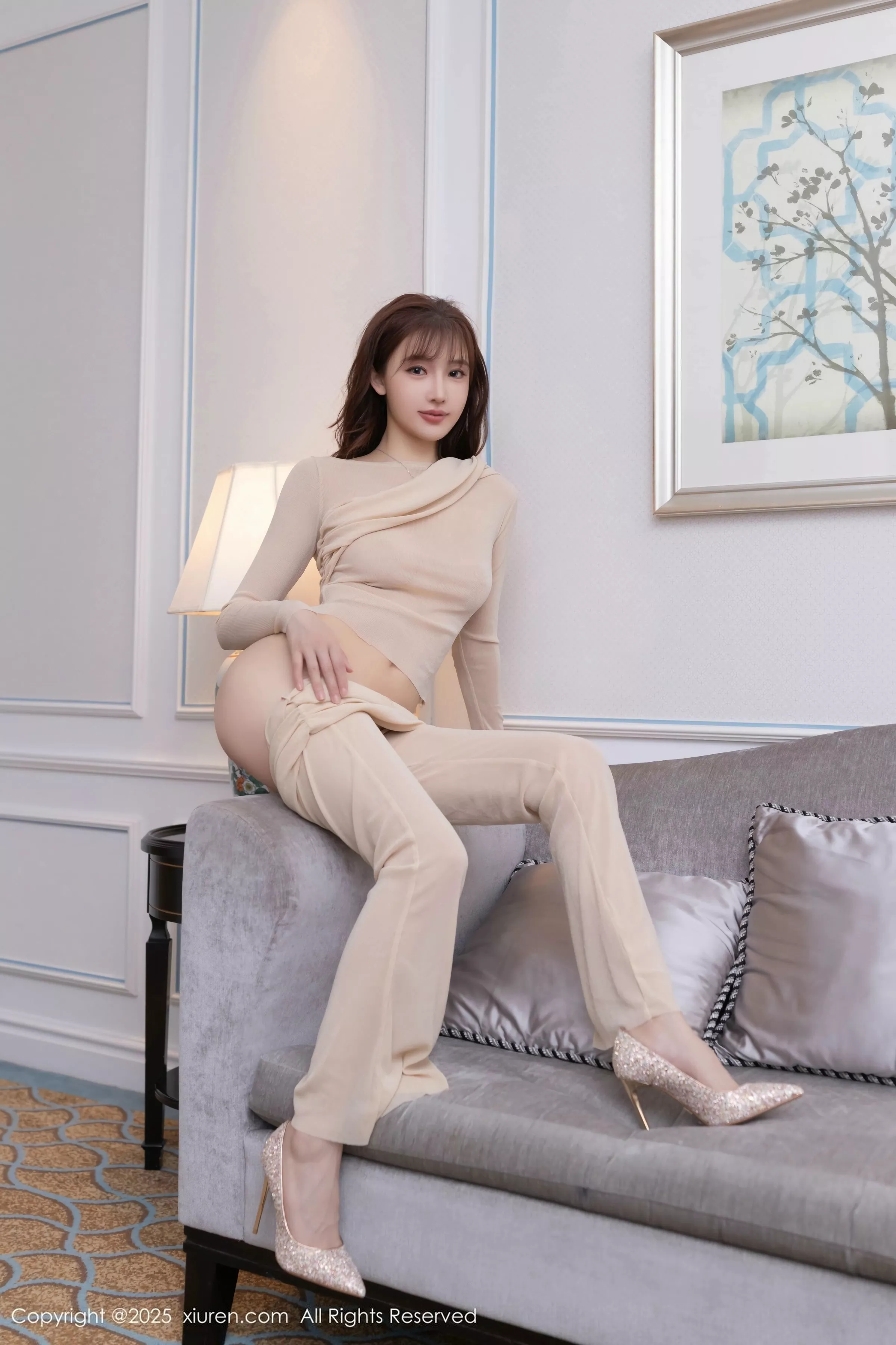 [秀人网] 2025.06.19 No.10436 陆萱萱#[80P]-17