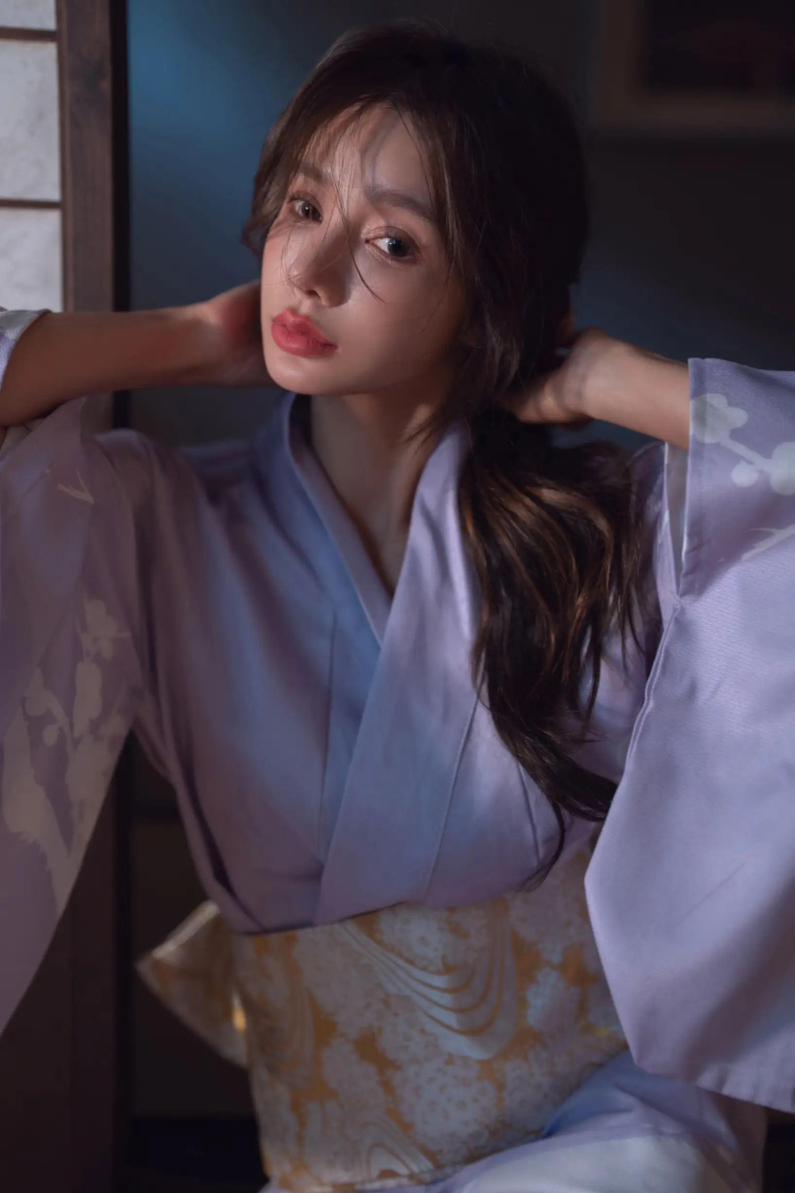 [艺图语] 2022.07.11 Vol.1444 – 轻私纯欲和服写真 姝雯同学#[61P]-18