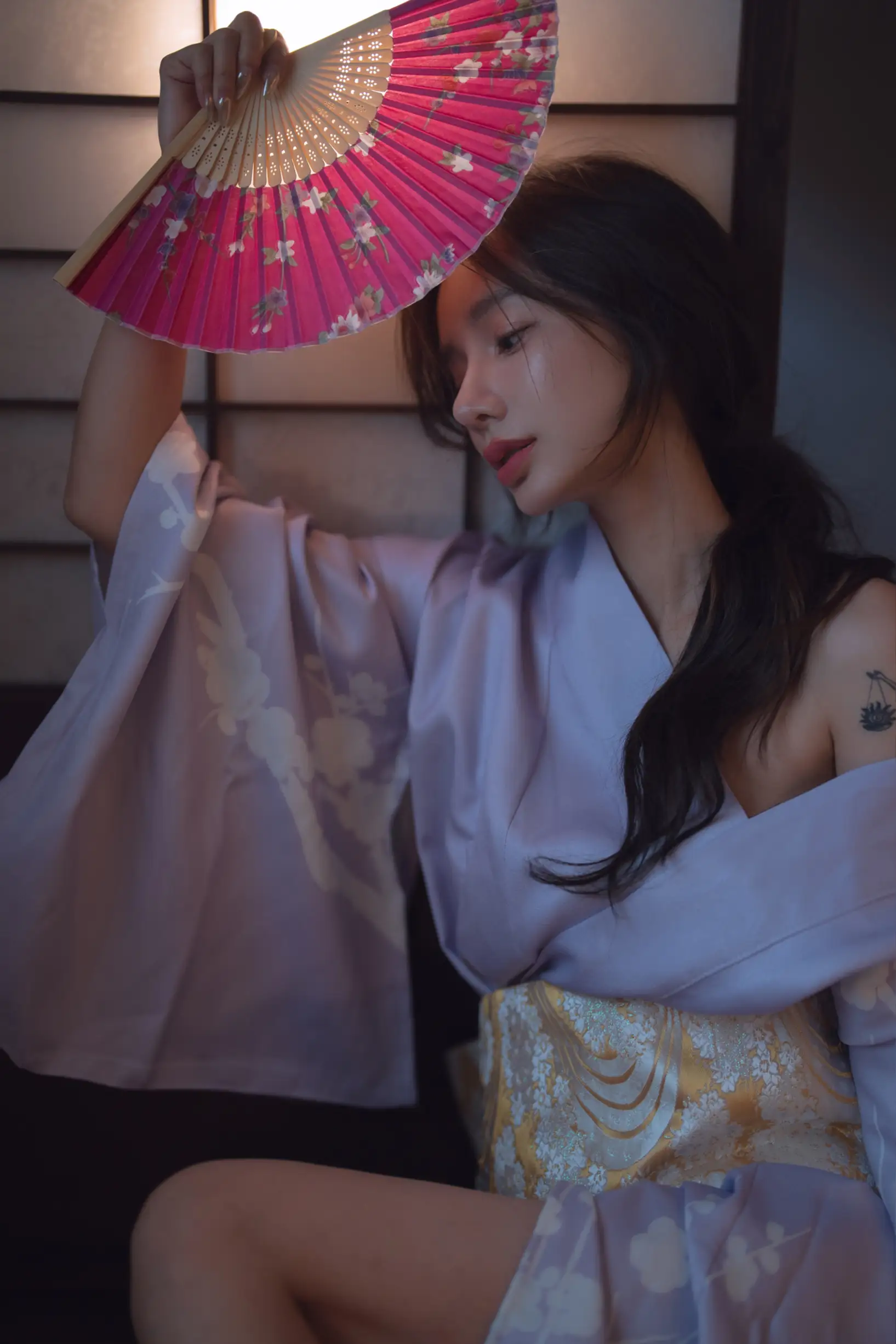 [艺图语] 2022.07.11 Vol.1444 – 轻私纯欲和服写真 姝雯同学#[61P]-3