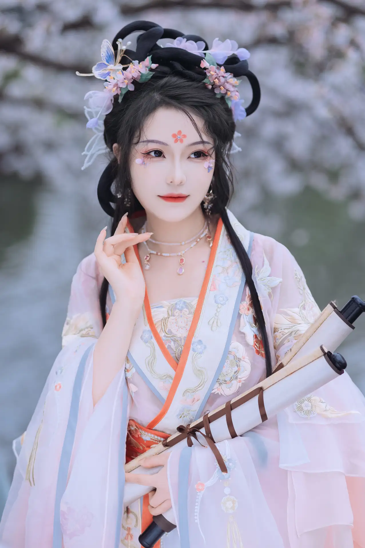 [艺图语] 2022.06.24 Vol.1273 – 初春赏樱 璐璐haley#[43P]-13