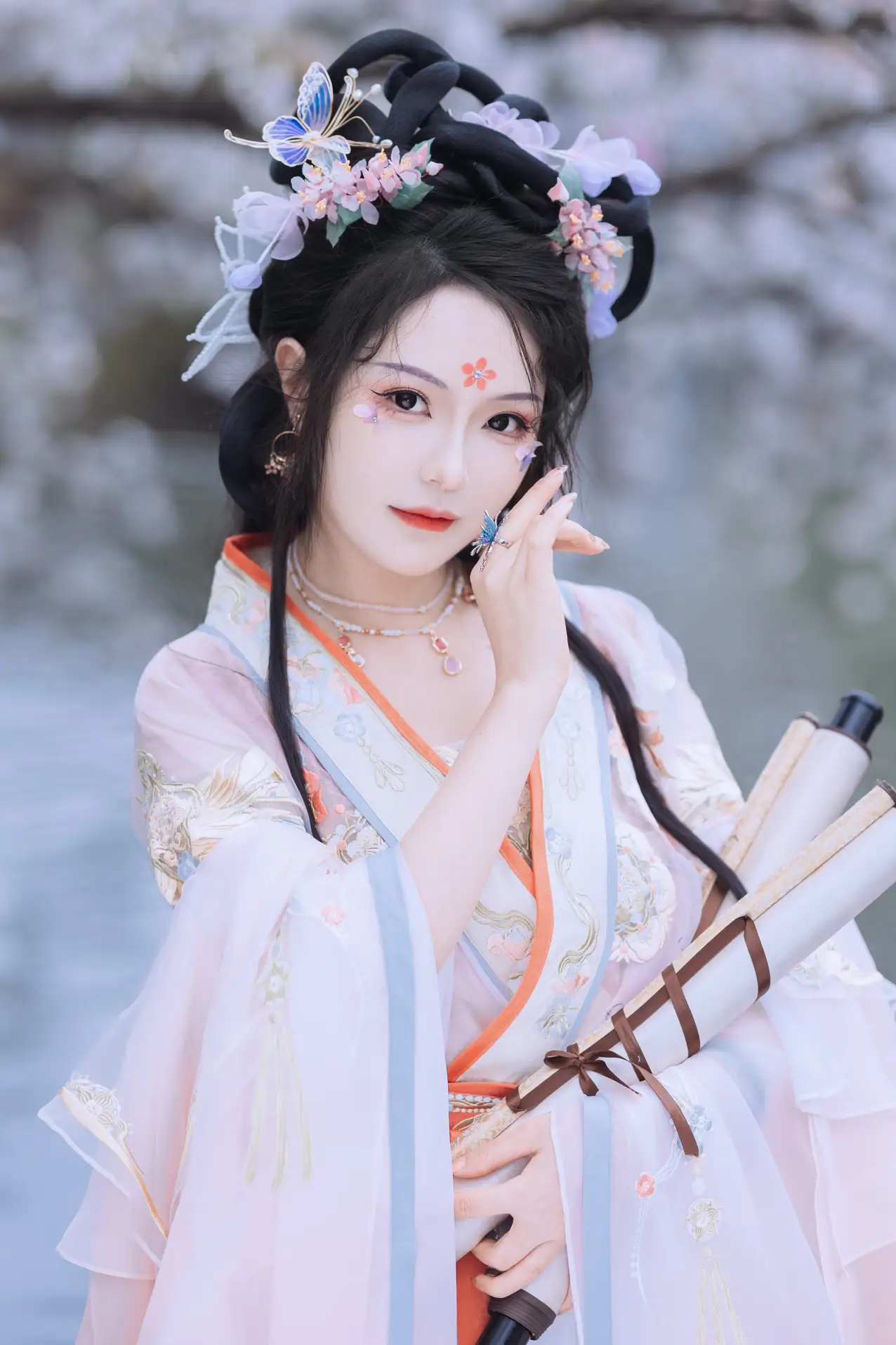 [艺图语] 2022.06.24 Vol.1273 – 初春赏樱 璐璐haley#[43P]-16