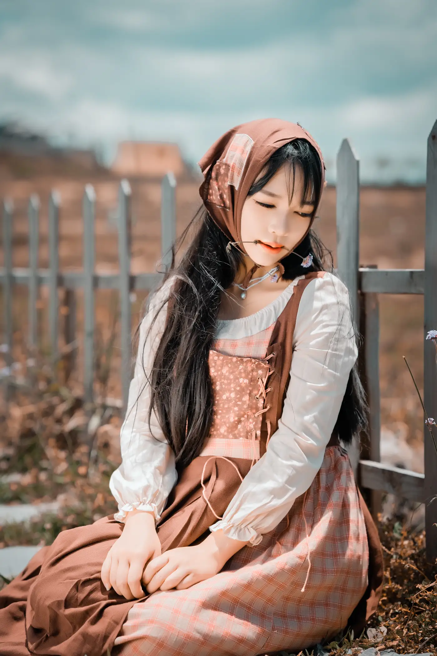 [艺图语] 2022.08.26 Vol.1797 – 牧场里的少女 月光#[44P]-15