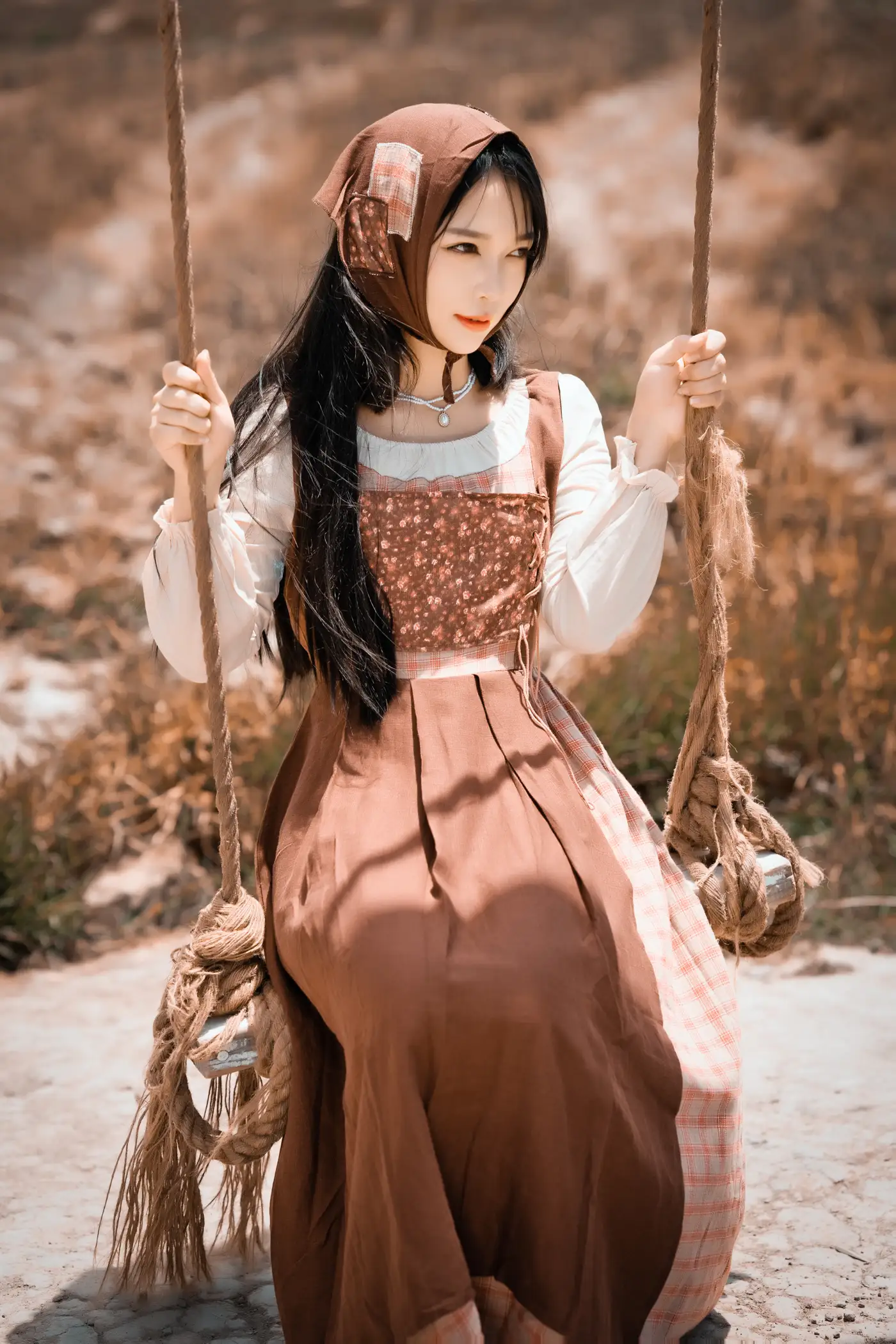 [艺图语] 2022.08.26 Vol.1797 – 牧场里的少女 月光#[44P]-28