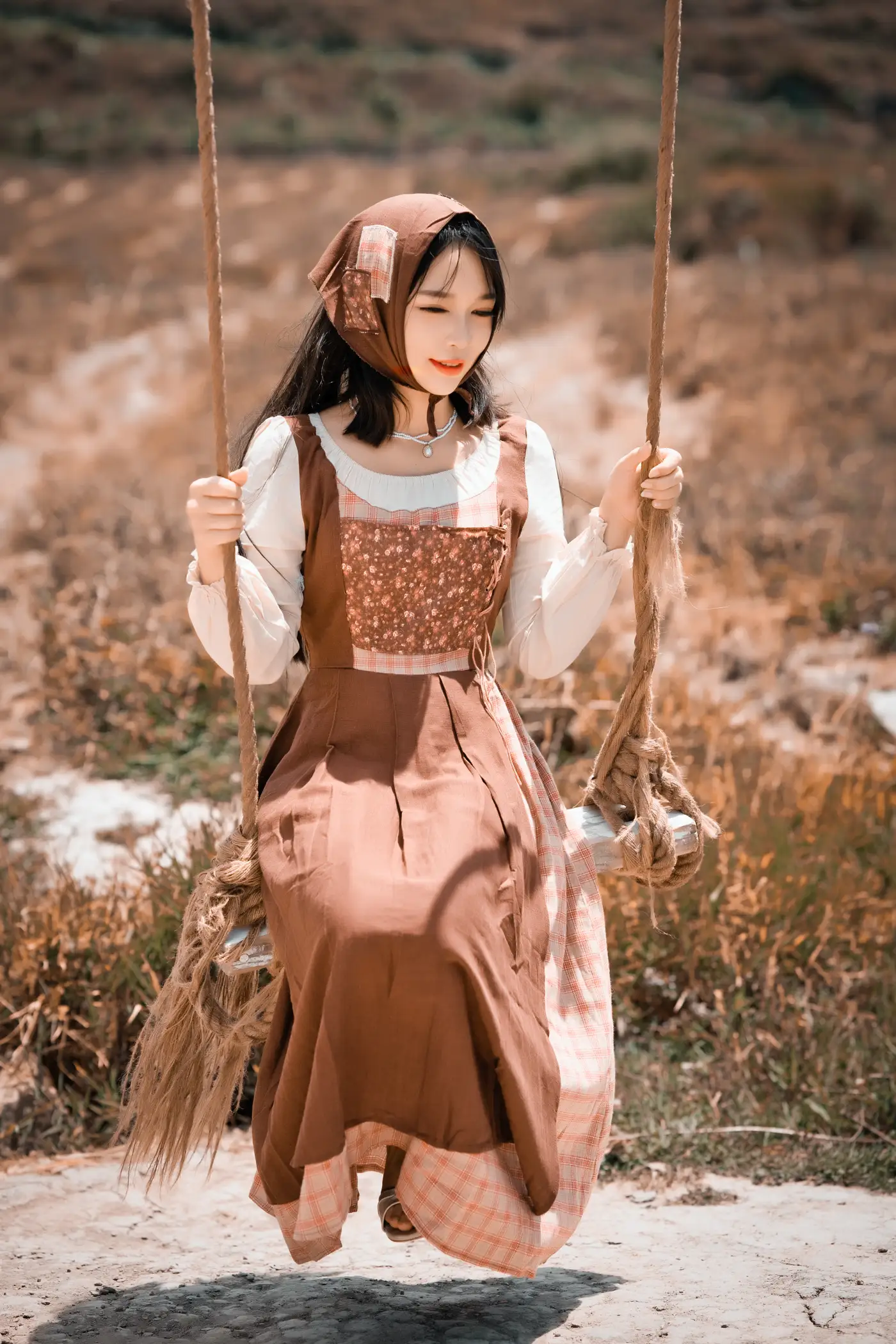 [艺图语] 2022.08.26 Vol.1797 – 牧场里的少女 月光#[44P]-29