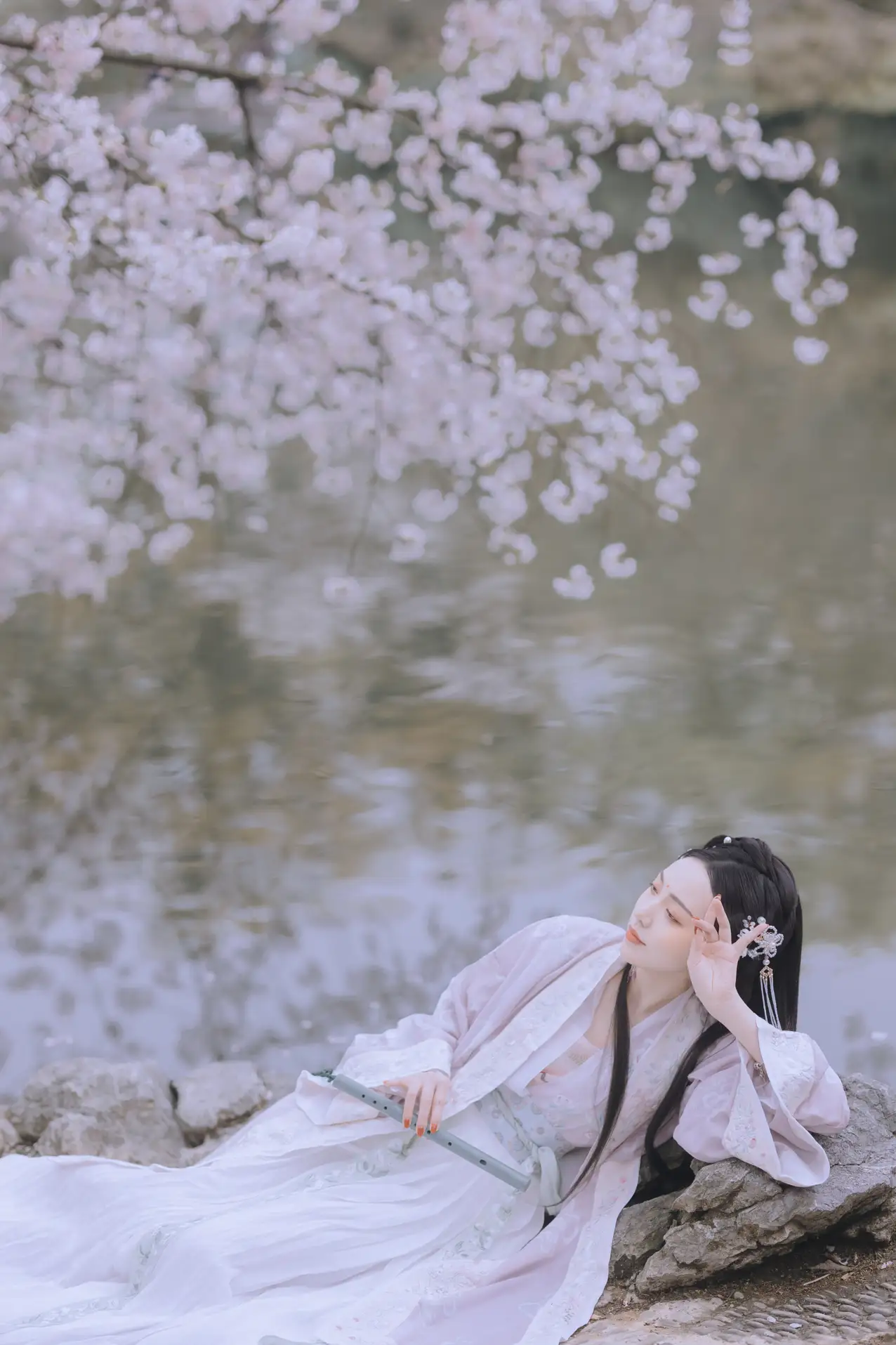 [艺图语] 2022.01.14 Vol.652 – 樱花落 Joyceee#[26P]-17