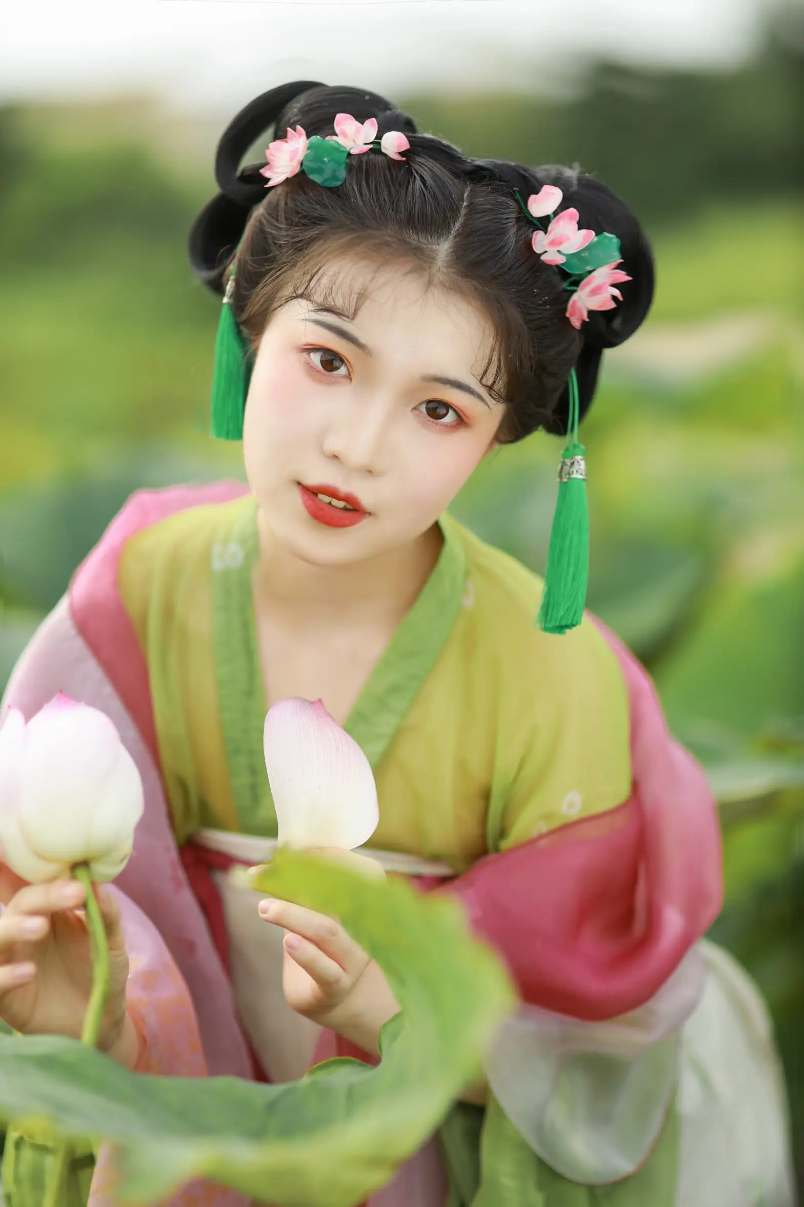 [艺图语] 2022.08.03 Vol.1614 – 荷花少女 我超白_#[30P]-22