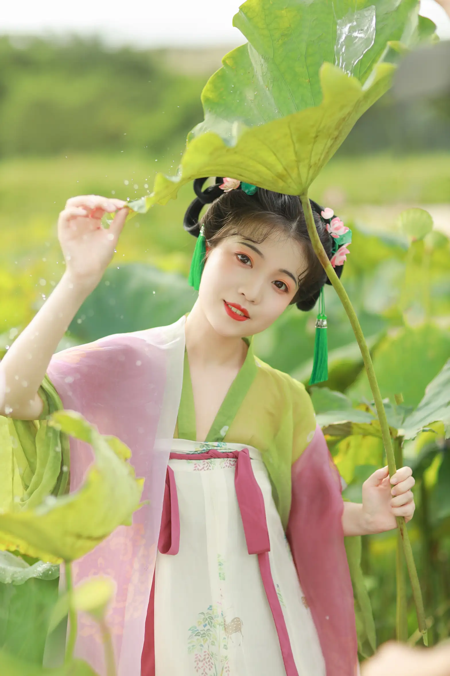 [艺图语] 2022.08.03 Vol.1614 – 荷花少女 我超白_#[30P]-26